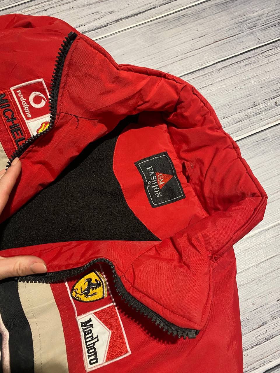 Ferrari Vintage Ferrari Marlboro Jacket 90s Michael Schumacher Size US XXL / EU 58 / 5 - 10 Thumbnail