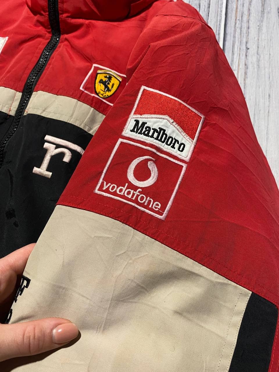 Ferrari Vintage Ferrari Marlboro Jacket 90s Michael Schumacher Size US XXL / EU 58 / 5 - 4 Thumbnail