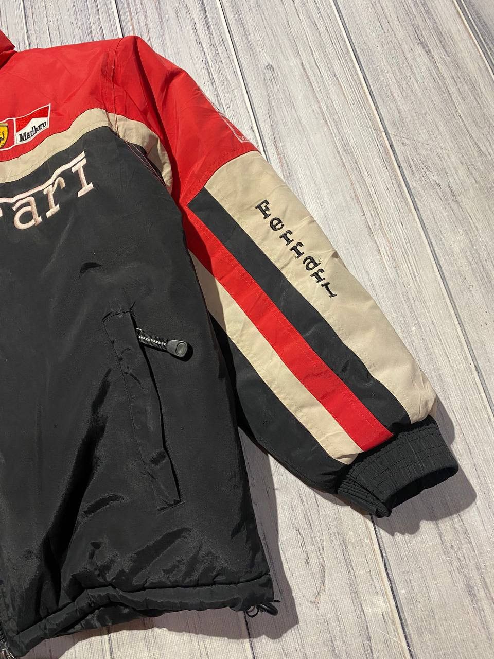 Ferrari Vintage Ferrari Marlboro Jacket 90s Michael Schumacher Size US XXL / EU 58 / 5 - 16 Thumbnail