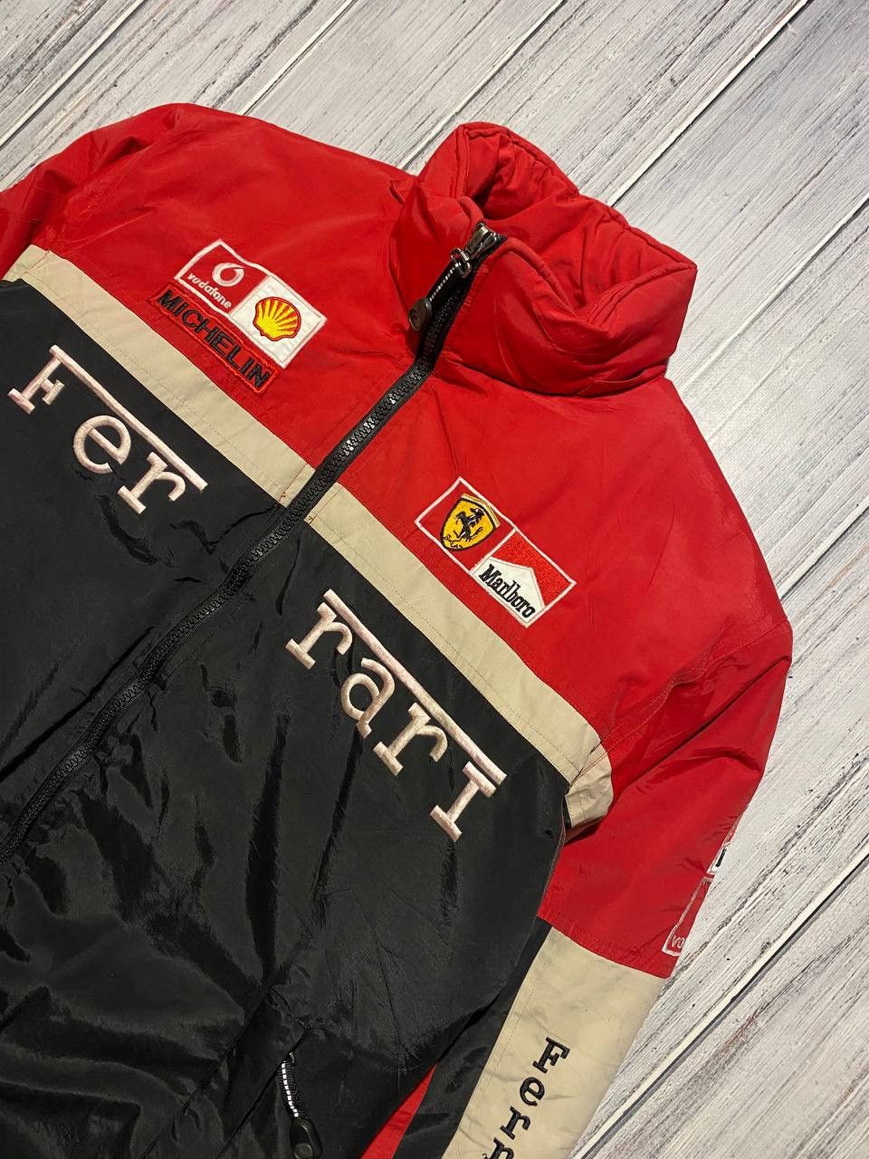 Ferrari Vintage Ferrari Marlboro Jacket 90s Michael Schumacher Size US XXL / EU 58 / 5 - 6 Thumbnail