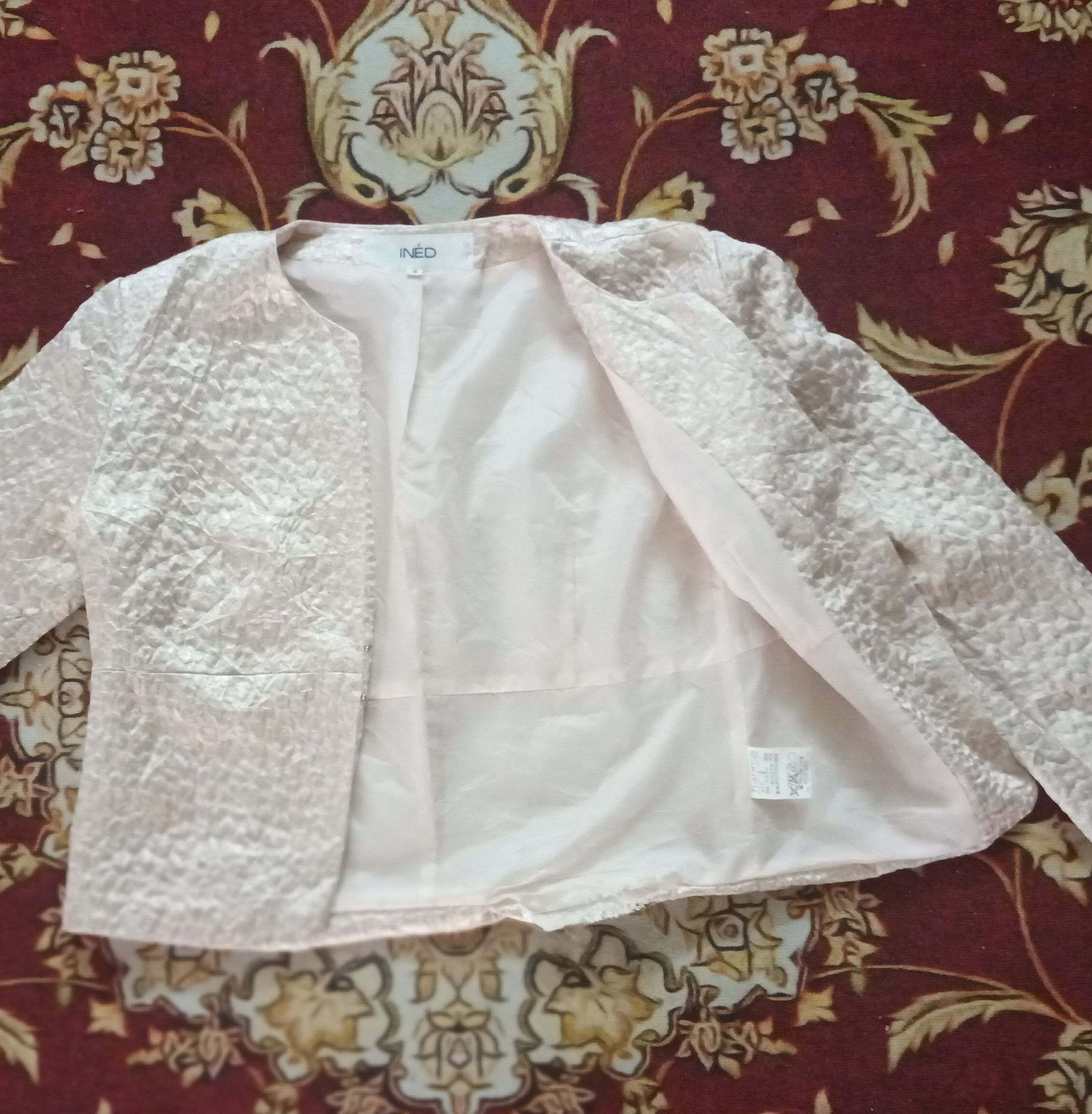 Japanese Brand × Yohji Yamamoto 🔥 INÈD Women by Yohji Yamamoto Light Jacket 🔥 Size ONE SIZE - 2 Thumbnail