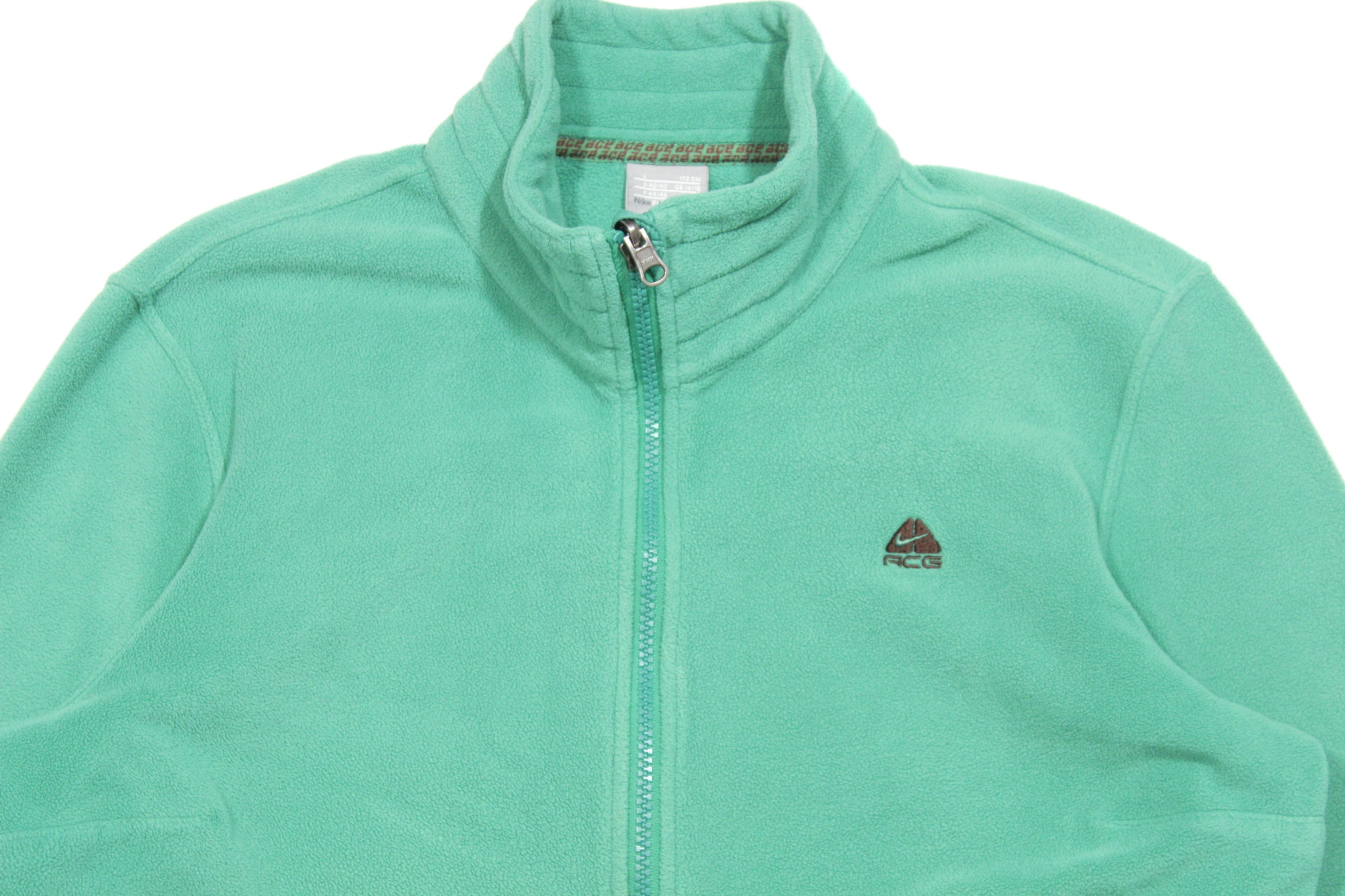Nike 90S ACG Logo Fleece Jacket Size L / US 10 / IT 46 - 3 Thumbnail