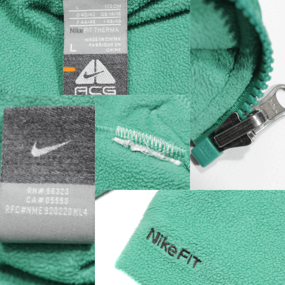 Nike 90S ACG Logo Fleece Jacket Size L / US 10 / IT 46 - 8 Thumbnail