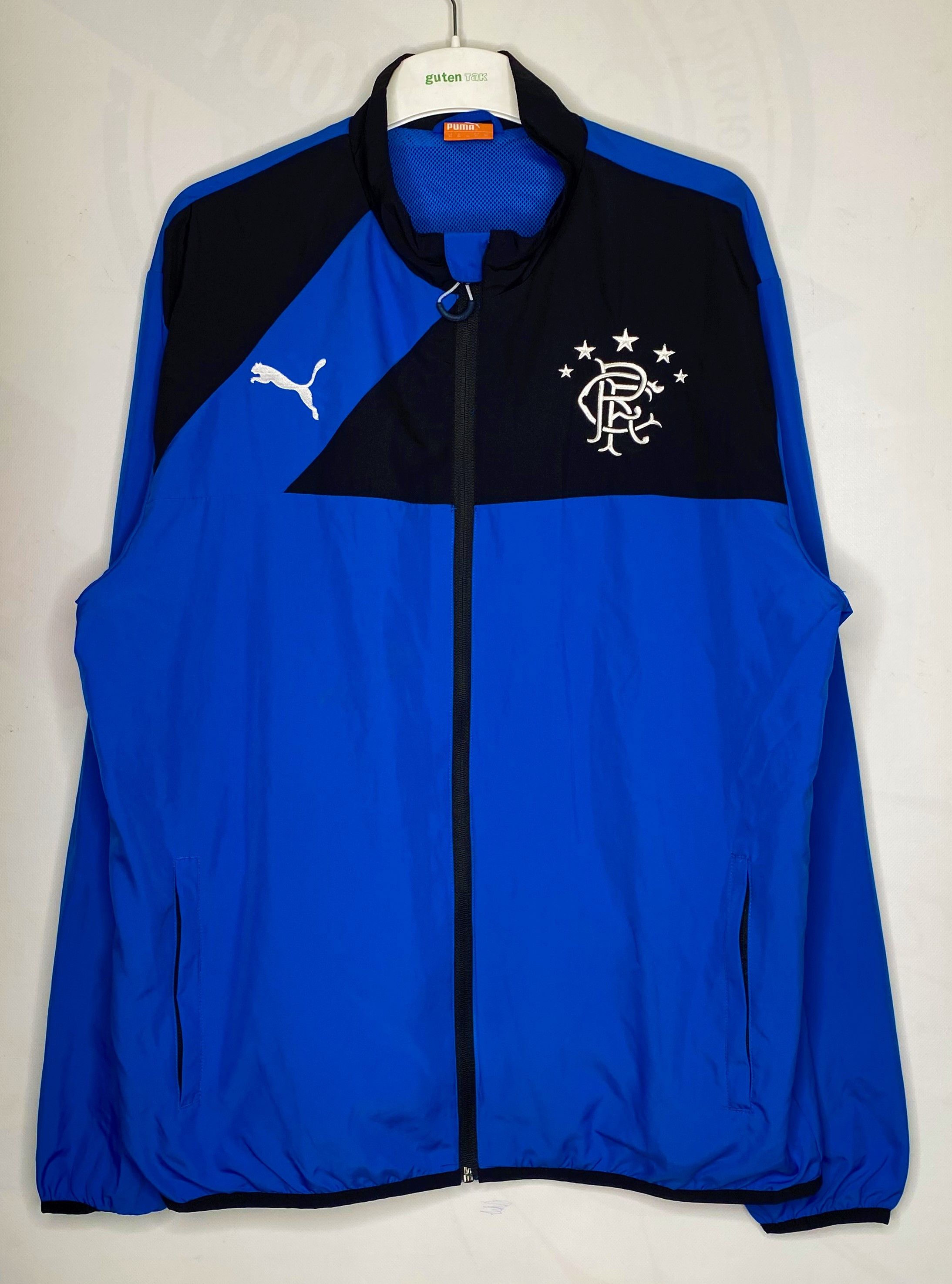 Puma × UEFA GLASGOW RANGERS 2015 TRACK TOP JACKET FOOTBALL SOCCER Size US XL / EU 56 / 4 - 1 Thumbnail
