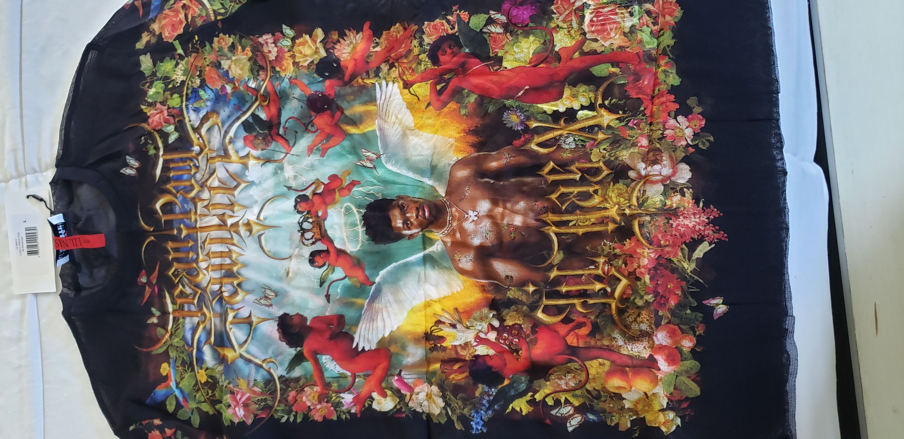 冬季価格]Gaultier × Lil Nas X セカンドスキン トップス