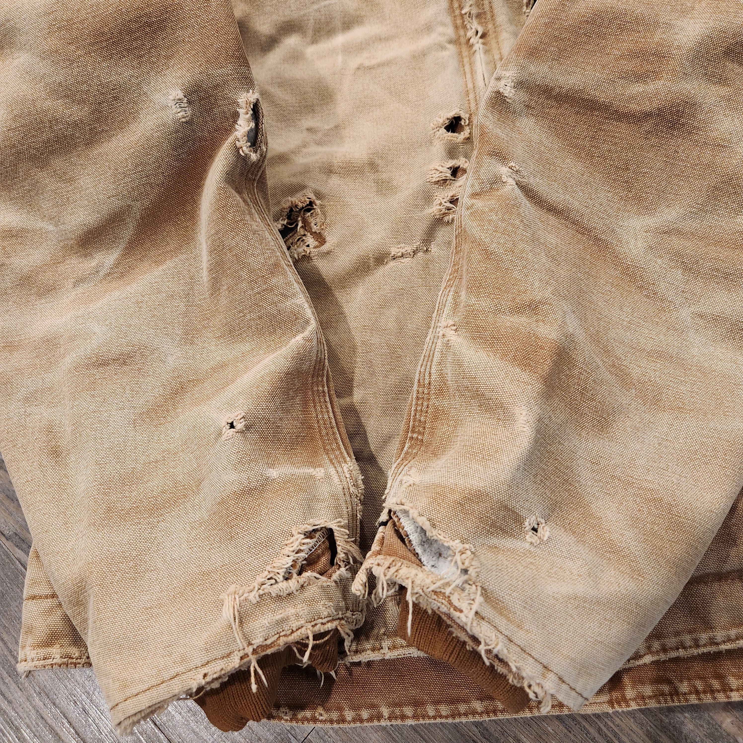 Carhartt Vintage Carhartt Detroit hooded sherpa Faded Thrashed jacket Size US L / EU 52-54 / 3 - 6 Thumbnail