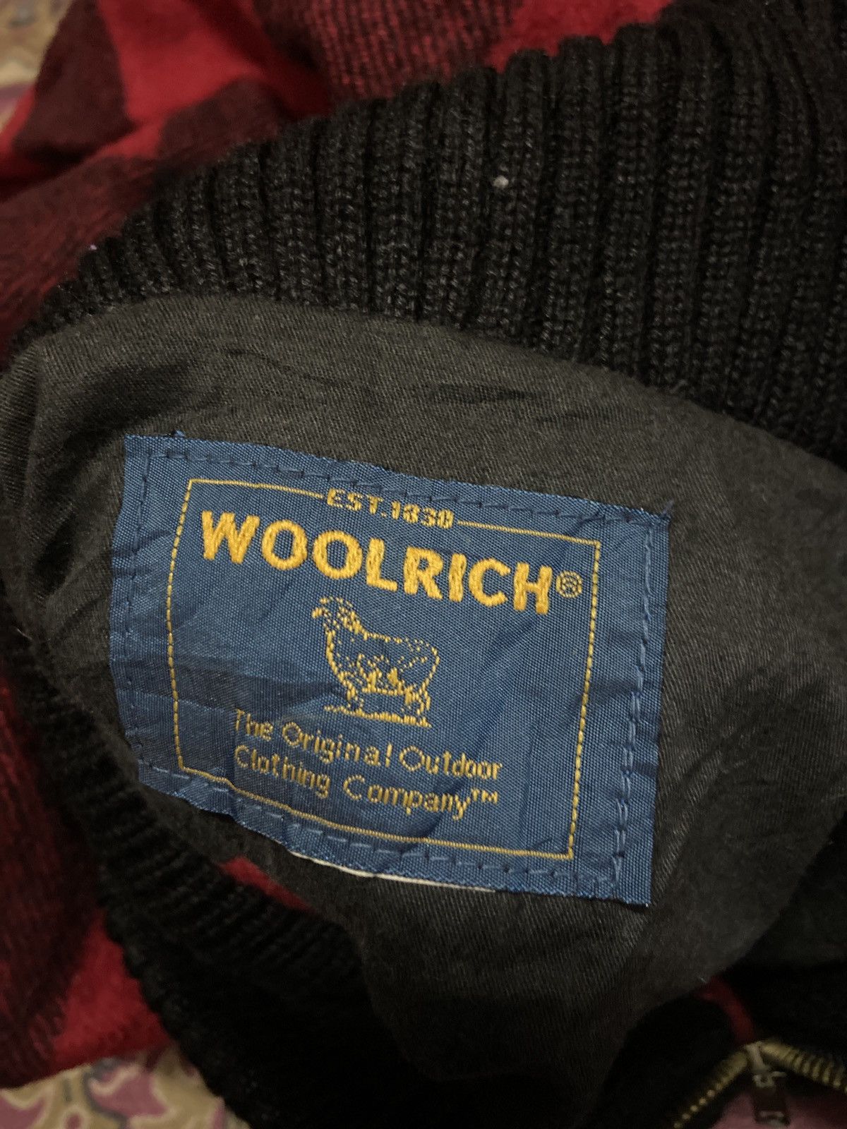 Vintage × Woolrich Woolen Mills Woolrich Red Buffalo Plaid Wool Jacket Vintage Outdoor Wear Size US L / EU 52-54 / 3 - 6 Thumbnail