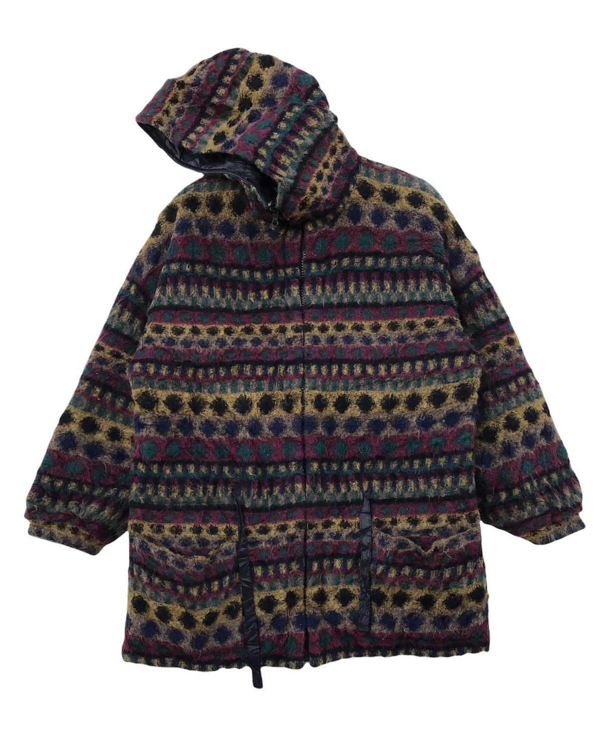 Missoni 1990 Missoni mohair multicolor reversible jacket Size US S / EU 44-46 / 1 - 2 Thumbnail