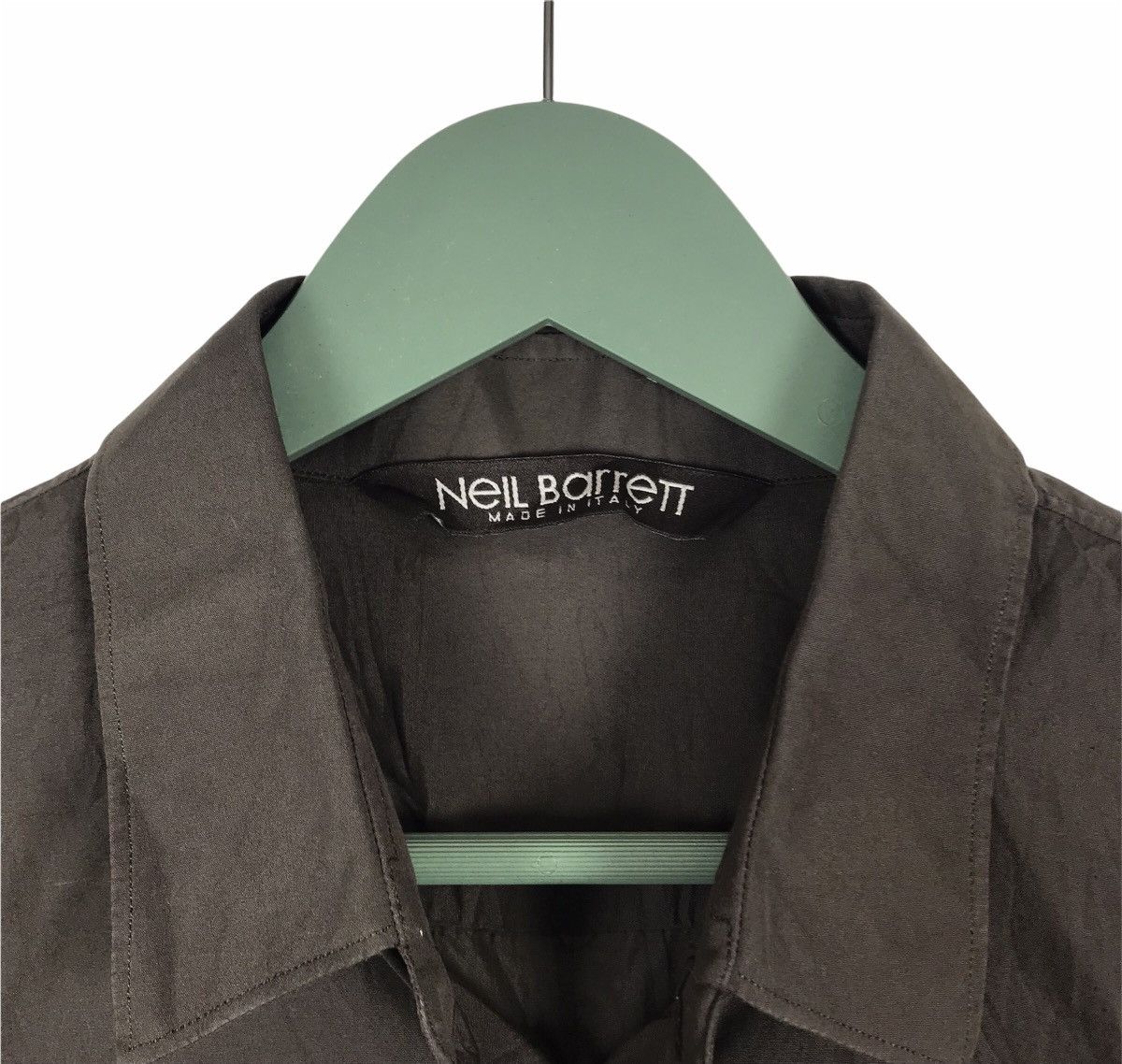 Designer × Neil Barrett Neil Barret 2006 military army 3 stars logo shirt Size US L / EU 52-54 / 3 - 6 Thumbnail