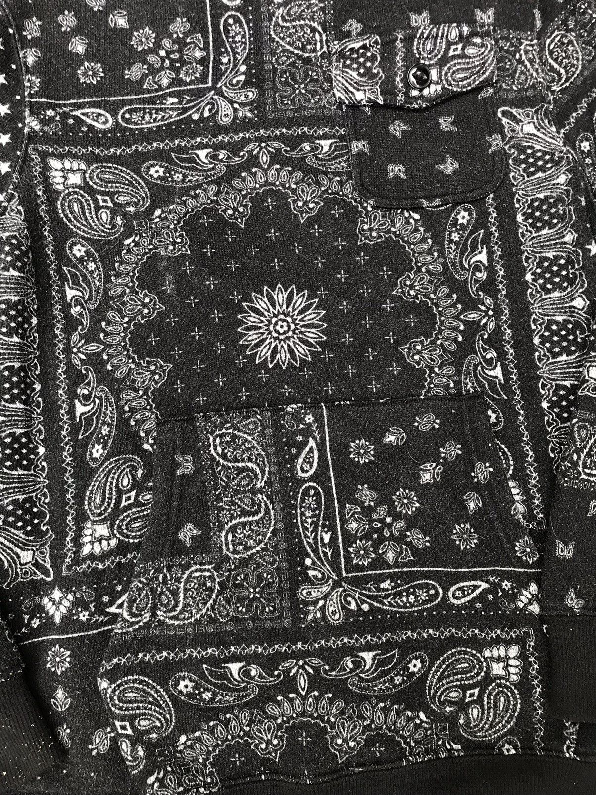 Japanese Brand × Vintage Very rare inspired KAPITAL PAISLEY DESIGN HOODIE SWEATSHIRT Size US L / EU 52-54 / 3 - 2 Thumbnail