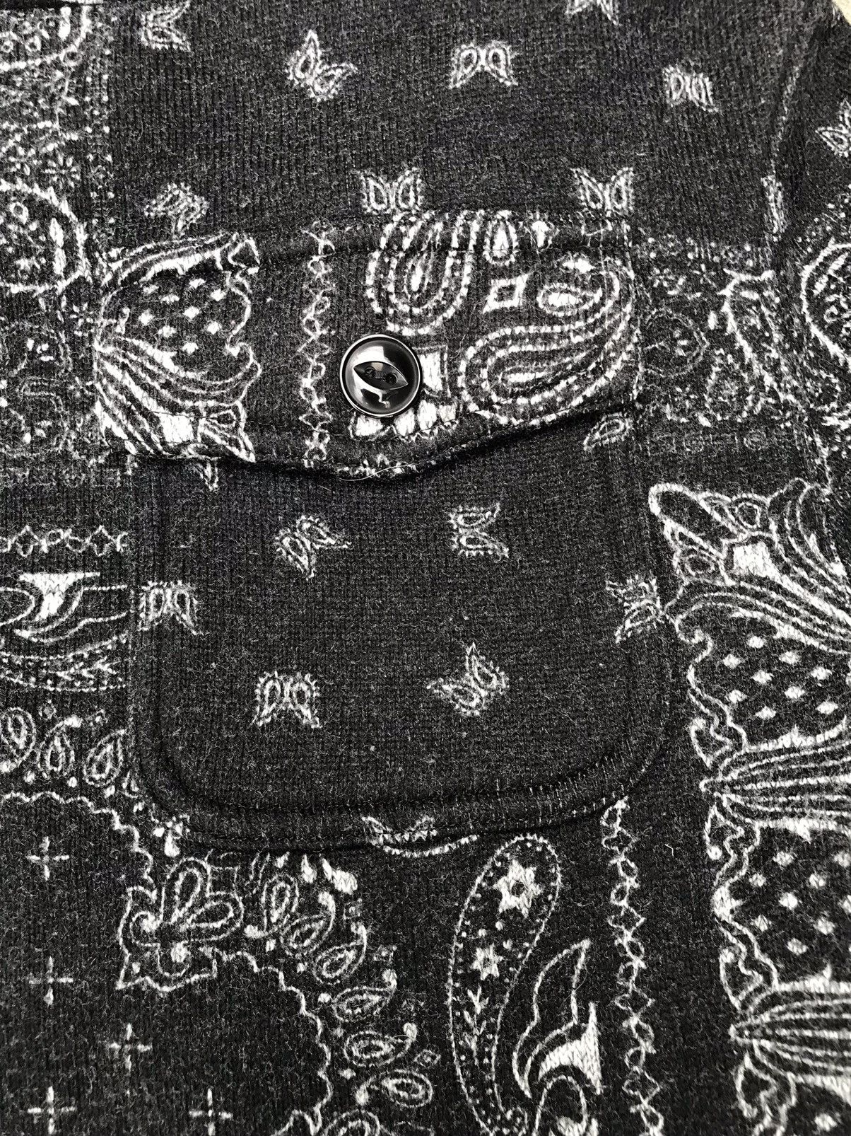 Japanese Brand × Vintage Very rare inspired KAPITAL PAISLEY DESIGN HOODIE SWEATSHIRT Size US L / EU 52-54 / 3 - 3 Thumbnail