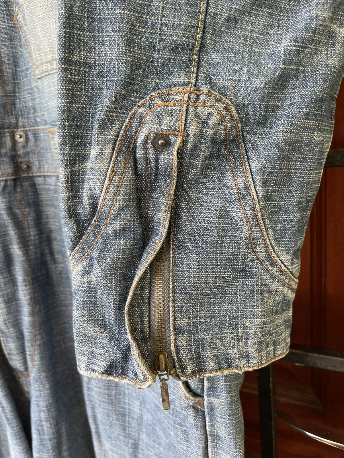 Japanese Brand Must buy❗️ KISSMARK DENIM OVERALL JUMP SUIT Size US 34 / EU 50 - 10 Thumbnail