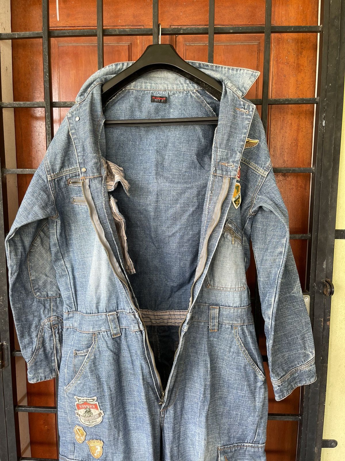 Japanese Brand Must buy❗️ KISSMARK DENIM OVERALL JUMP SUIT Size US 34 / EU 50 - 19 Thumbnail