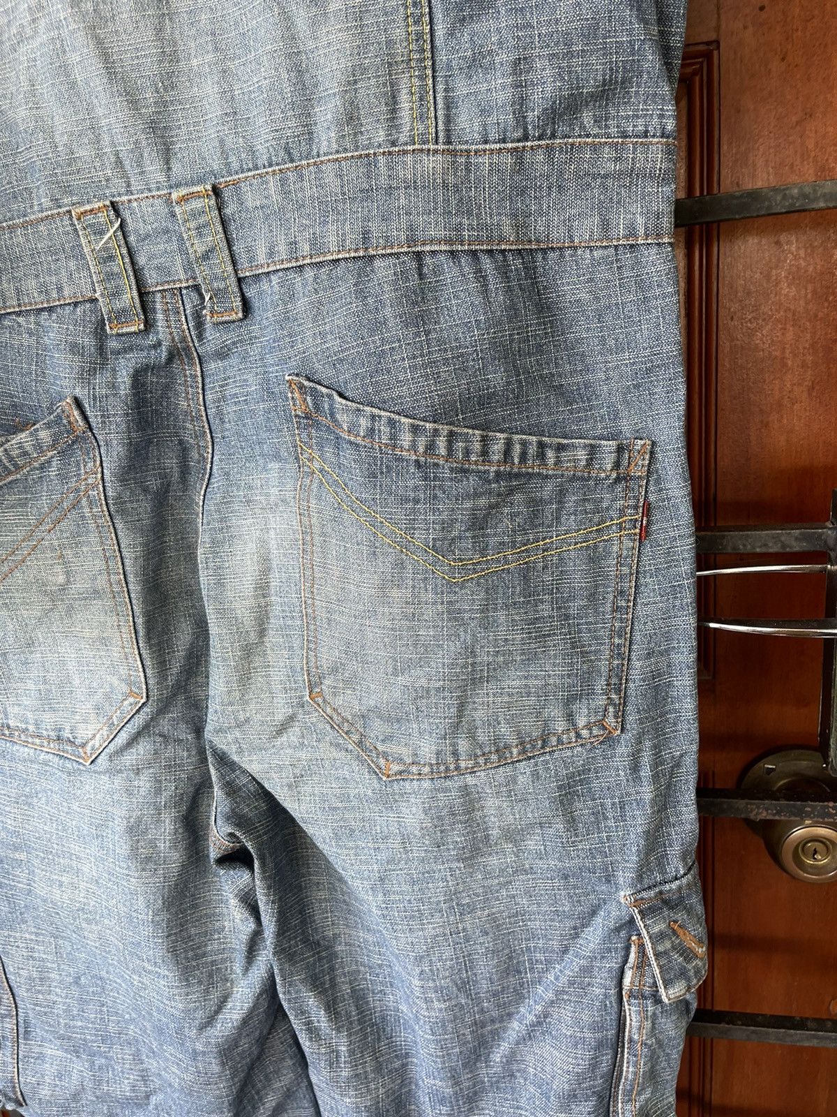 Japanese Brand Must buy❗️ KISSMARK DENIM OVERALL JUMP SUIT Size US 34 / EU 50 - 15 Thumbnail