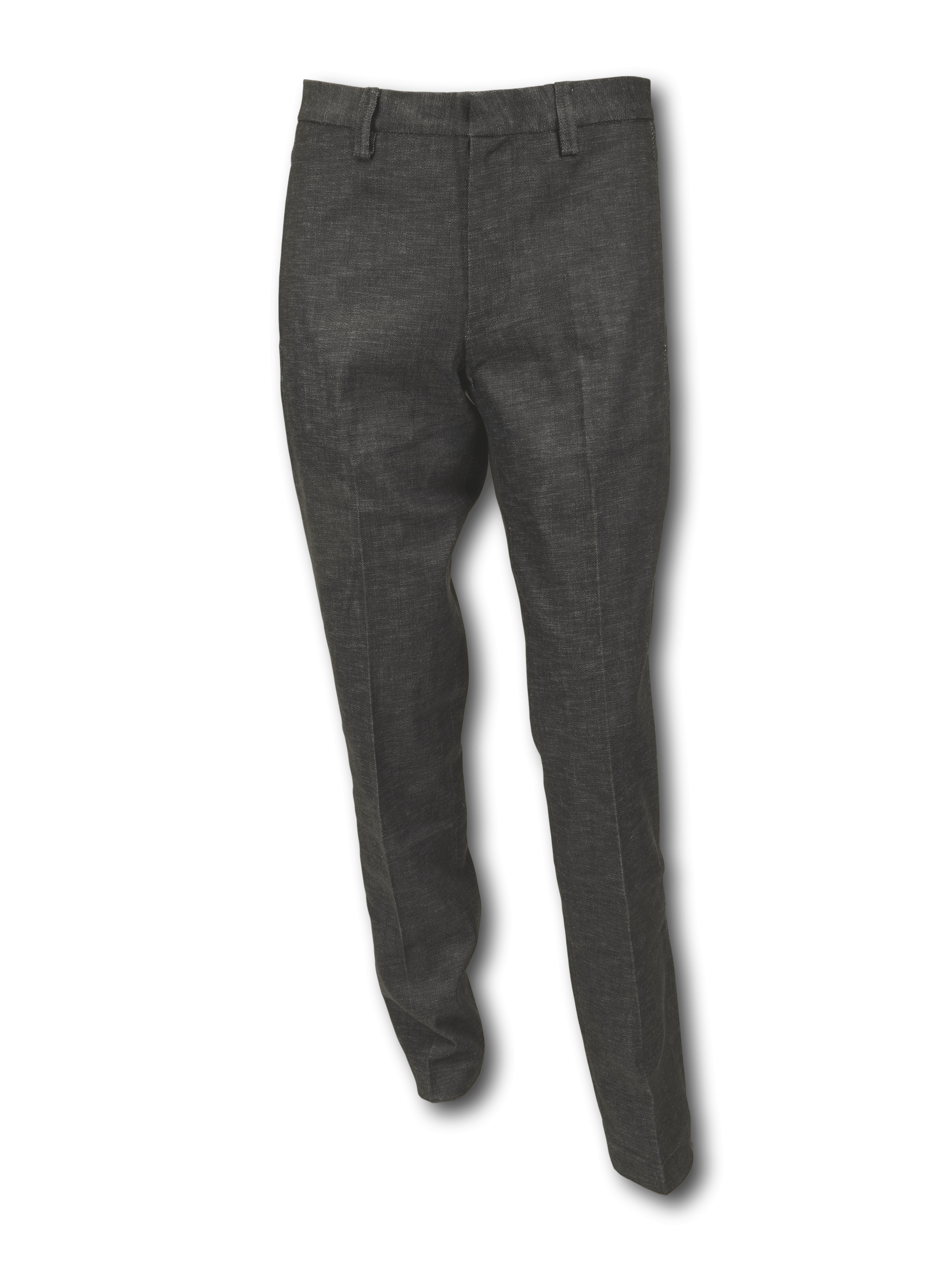 image of Marithe Francois Girbaud +$275 Pocket Slit Trousers in Grey, Men's (Size 32)