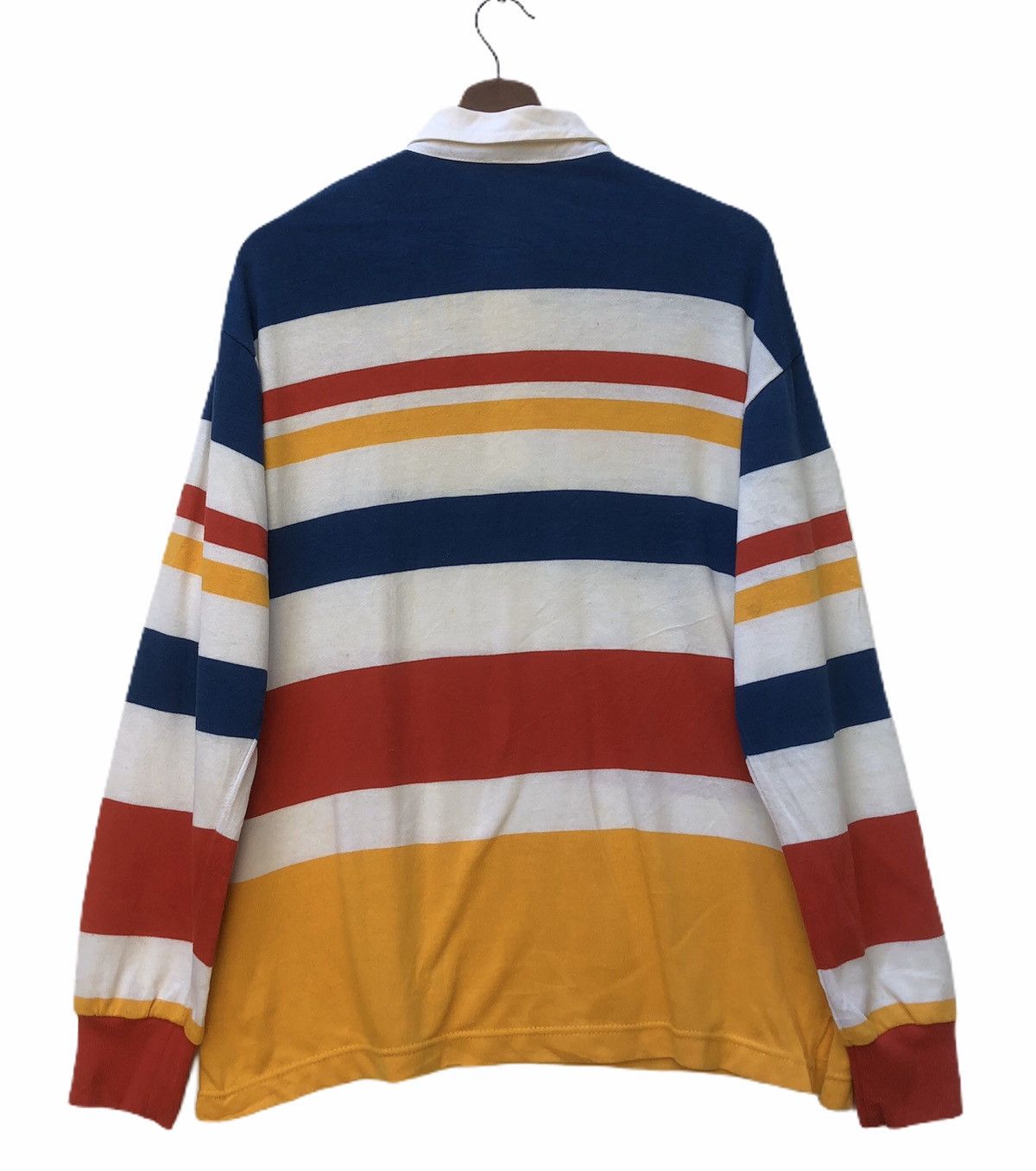 Vintage Vintage Adidas Striped Collar Shirt Size US M / EU 48-50 / 2 - 5 Thumbnail