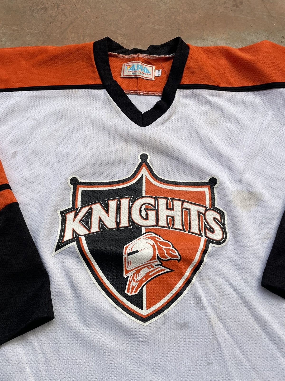 Other VINTAGE ALPHA SPORTSWEAR KNIGHTS ICE HOCKEY JERSYE Size US XL / EU 56 / 4 - 2 Thumbnail