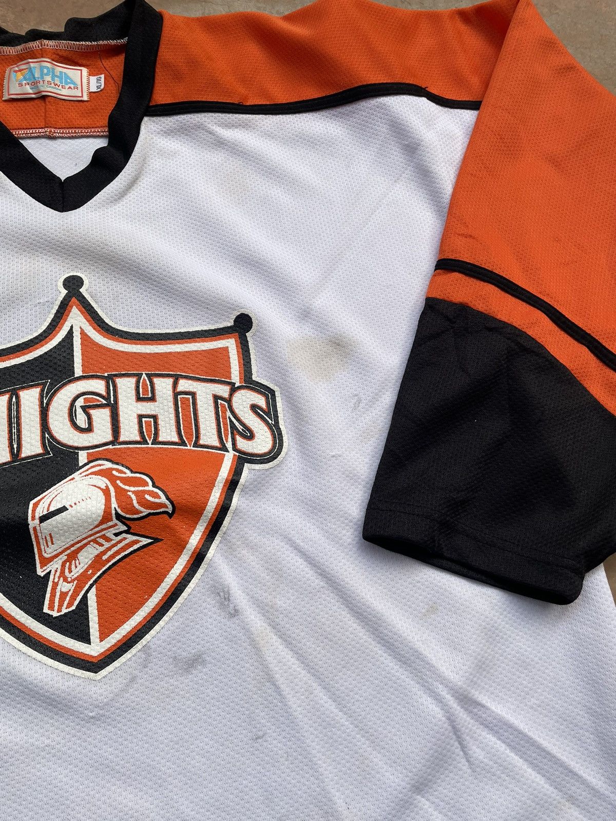 Other VINTAGE ALPHA SPORTSWEAR KNIGHTS ICE HOCKEY JERSYE Size US XL / EU 56 / 4 - 3 Thumbnail