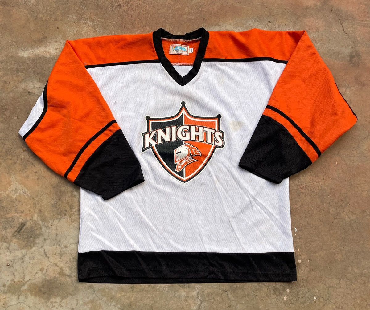 Other VINTAGE ALPHA SPORTSWEAR KNIGHTS ICE HOCKEY JERSYE Size US XL / EU 56 / 4 - 1 Thumbnail