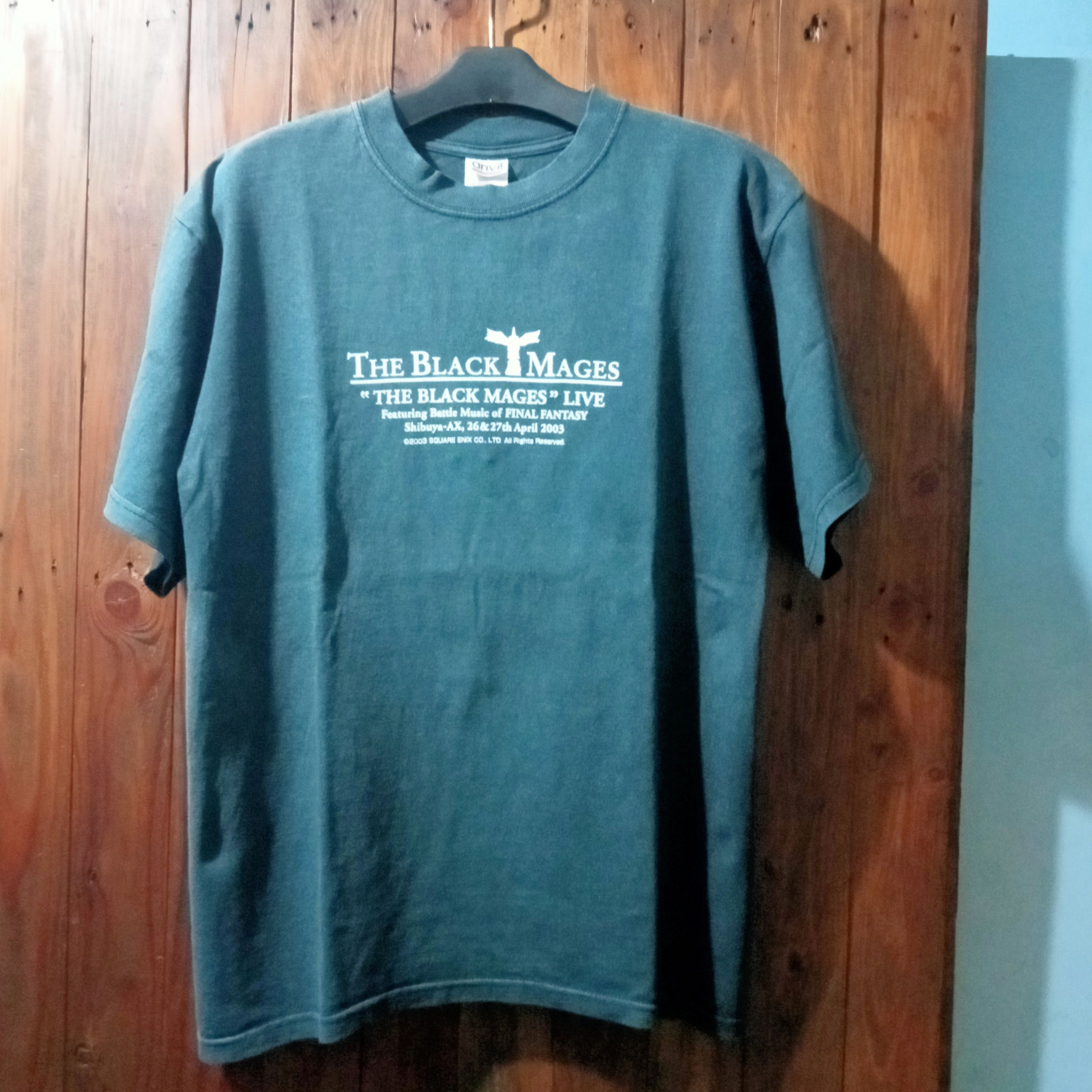 Anvil × Band Tees × Japanese Brand The Black Mages feat Battle Music of Final Fantasy Live Tee Size US M / EU 48-50 / 2 - 2 Thumbnail