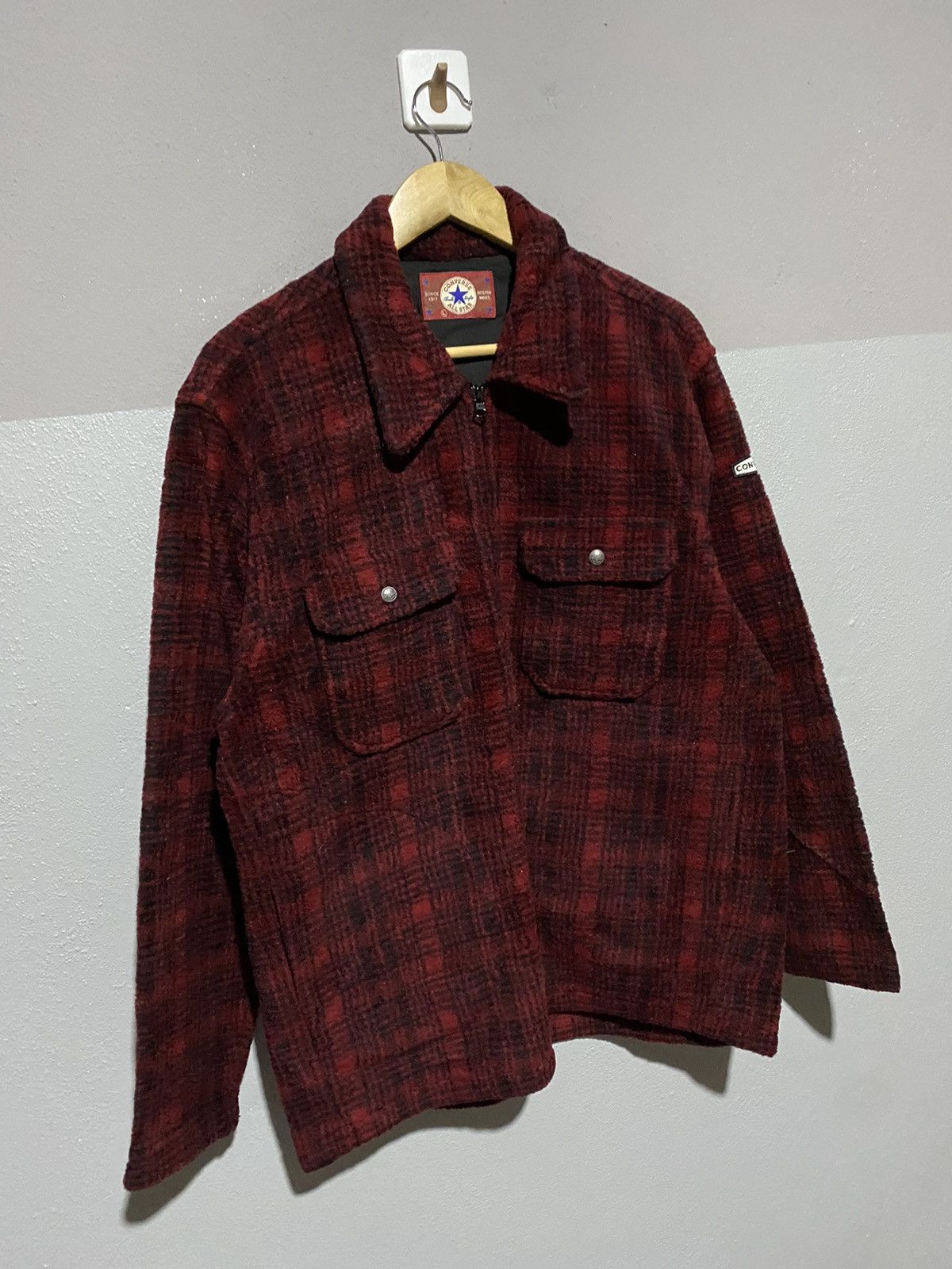 Converse × Vintage 🔥SALE🔥VINTAGE STYLE JACKET BY CONVERSE Size US L / EU 52-54 / 3 - 3 Thumbnail