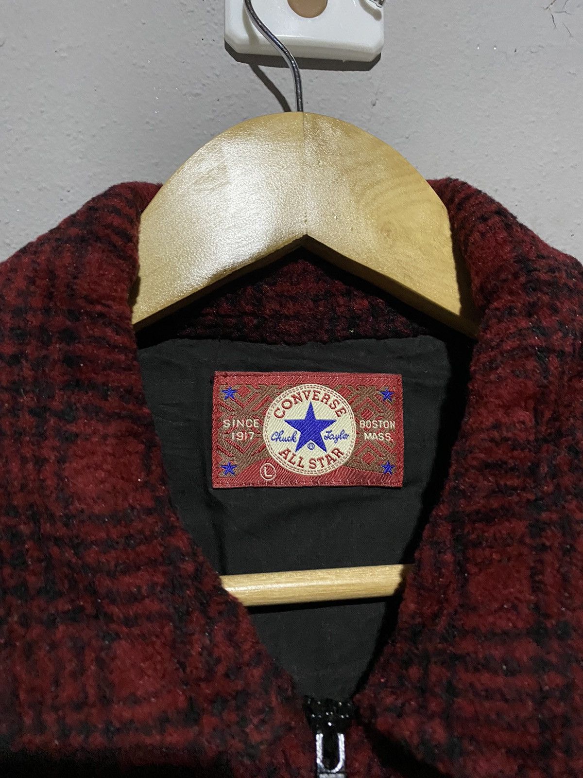 Converse × Vintage 🔥SALE🔥VINTAGE STYLE JACKET BY CONVERSE Size US L / EU 52-54 / 3 - 5 Thumbnail