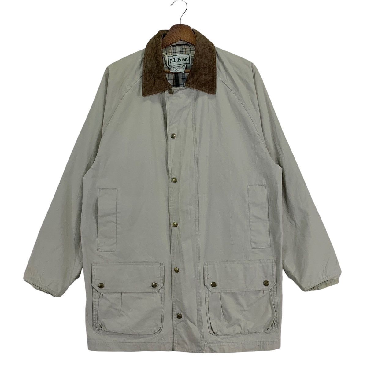 VINTAGE LL BEAN OUTDOOR LIGHT JACKET PARKA