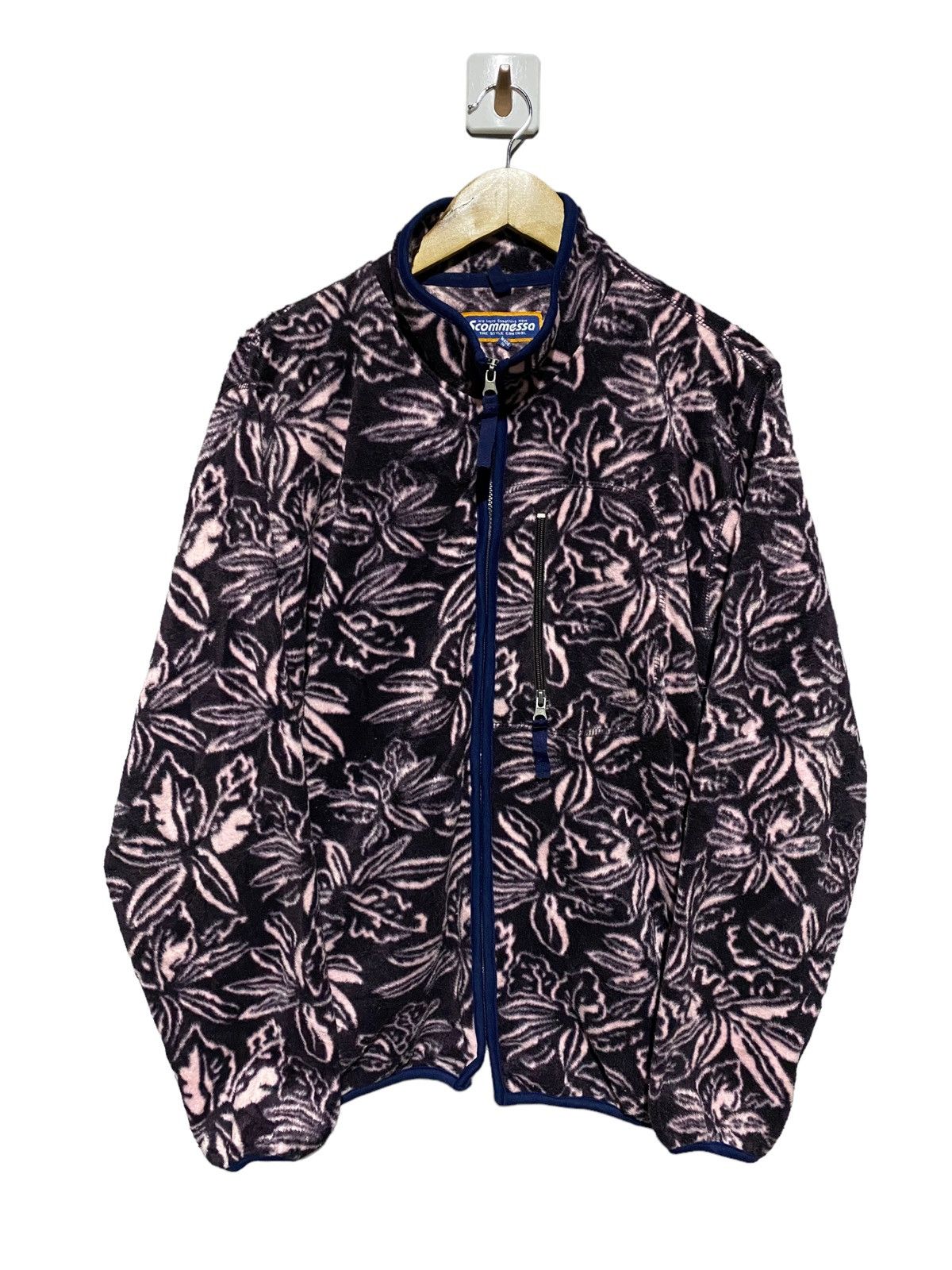 Japanese Brand 🔥SALE🔥SCOMMESSA FLEECE FLOWER MOTIFS Size US L / EU 52-54 / 3 - 1 Thumbnail