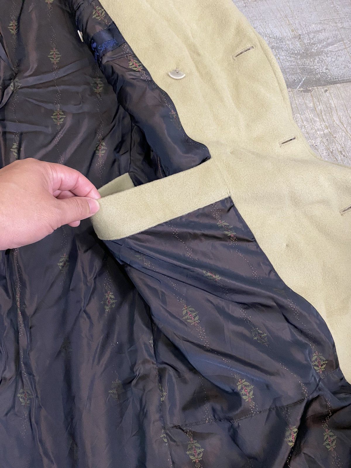 Issey Miyake × Japanese Brand 80s Arrston Volaju kohshin satoh sherlock double breasted Size US M / EU 48-50 / 2 - 8 Thumbnail