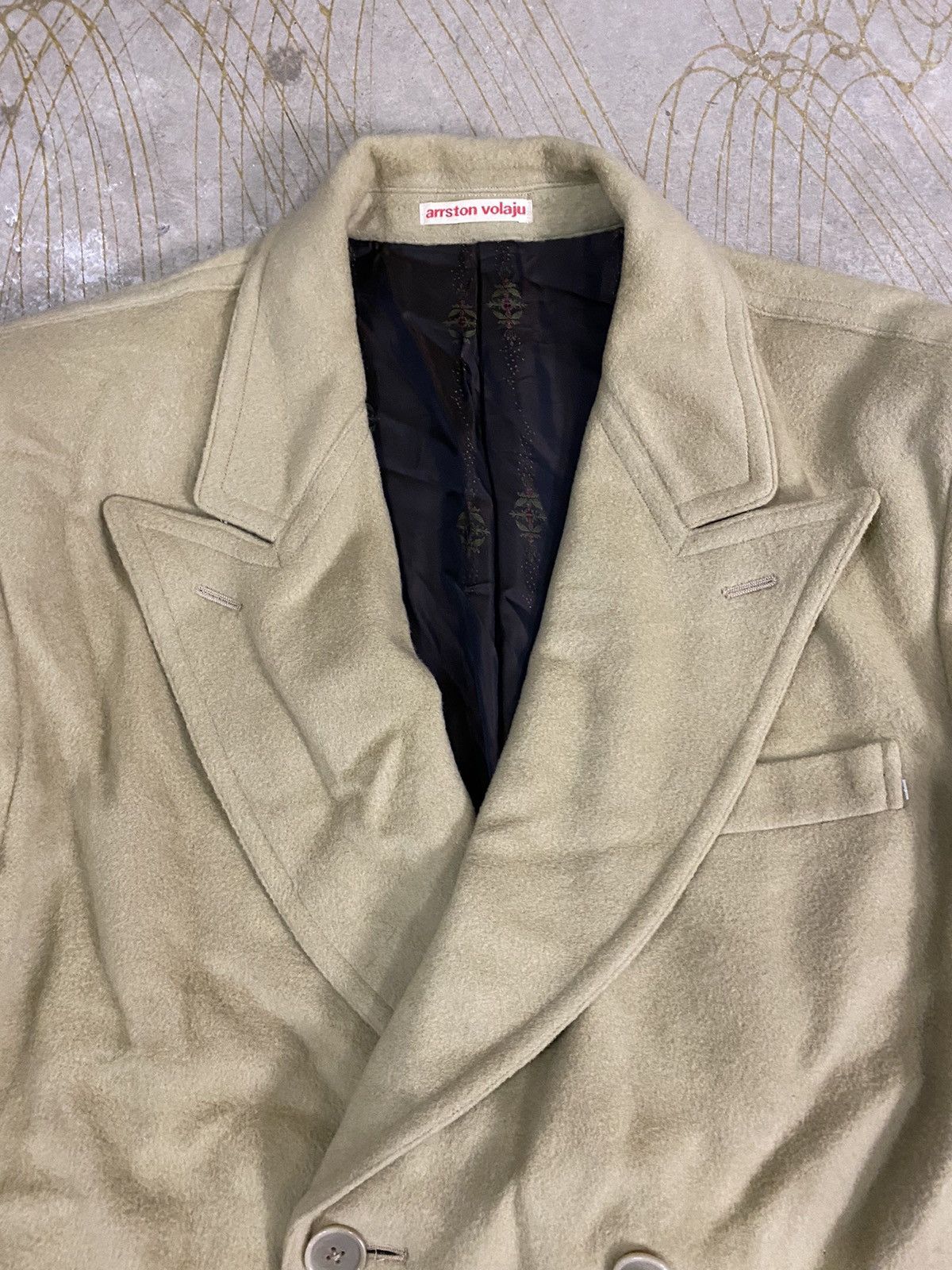Issey Miyake × Japanese Brand 80s Arrston Volaju kohshin satoh sherlock double breasted Size US M / EU 48-50 / 2 - 5 Thumbnail