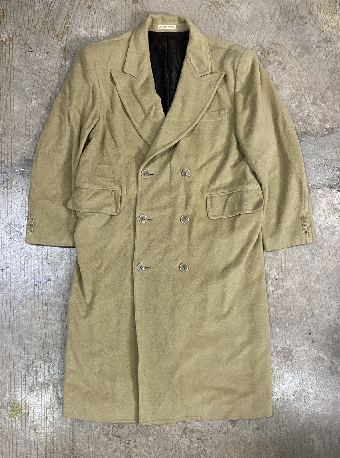 Issey Miyake × Japanese Brand 80s Arrston Volaju kohshin satoh sherlock double breasted Size US M / EU 48-50 / 2 - 2 Thumbnail