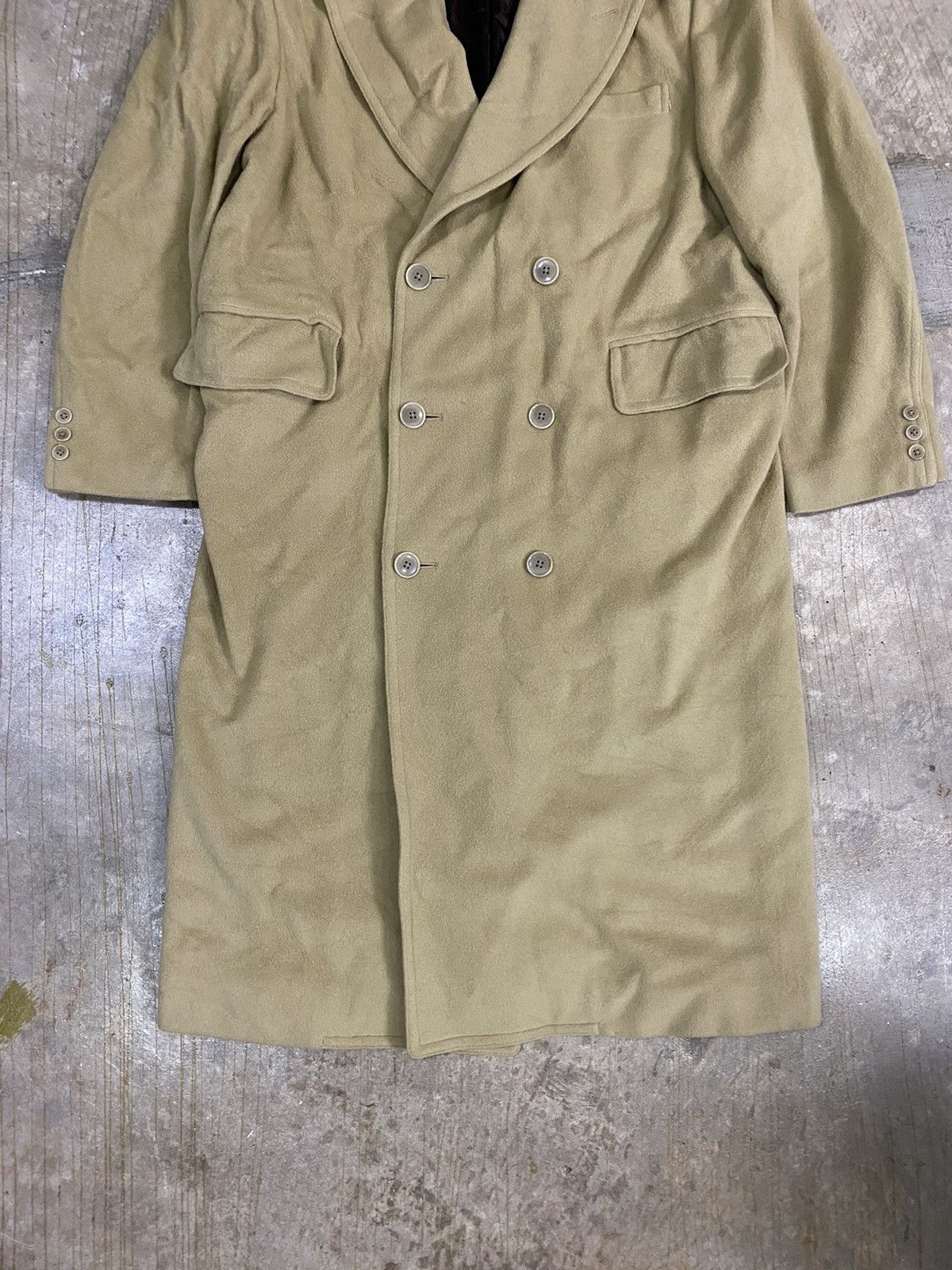 Issey Miyake × Japanese Brand 80s Arrston Volaju kohshin satoh sherlock double breasted Size US M / EU 48-50 / 2 - 4 Thumbnail