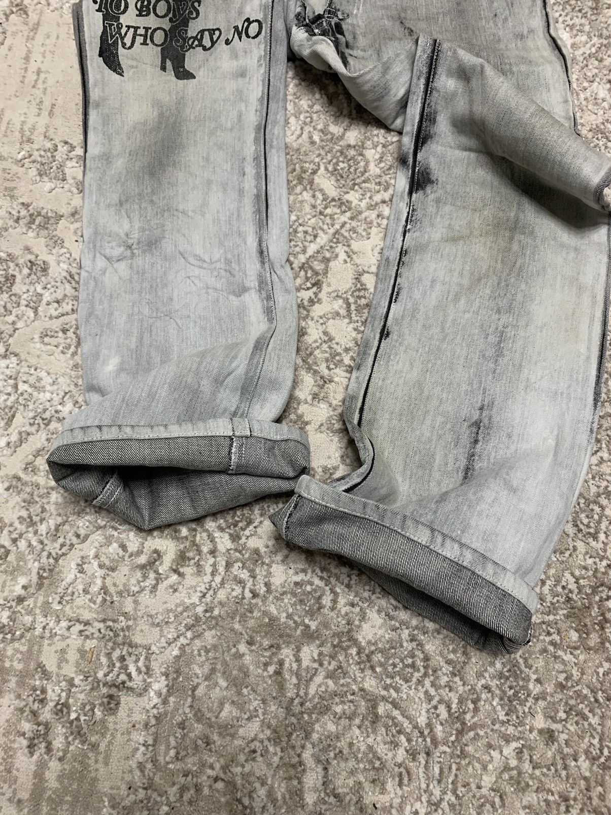 Designer × Japanese Brand EDGE RUPERT BOOT CUT JAPANESE BRANDS JEANS DENIM Size US 32 / EU 48 - 10 Thumbnail