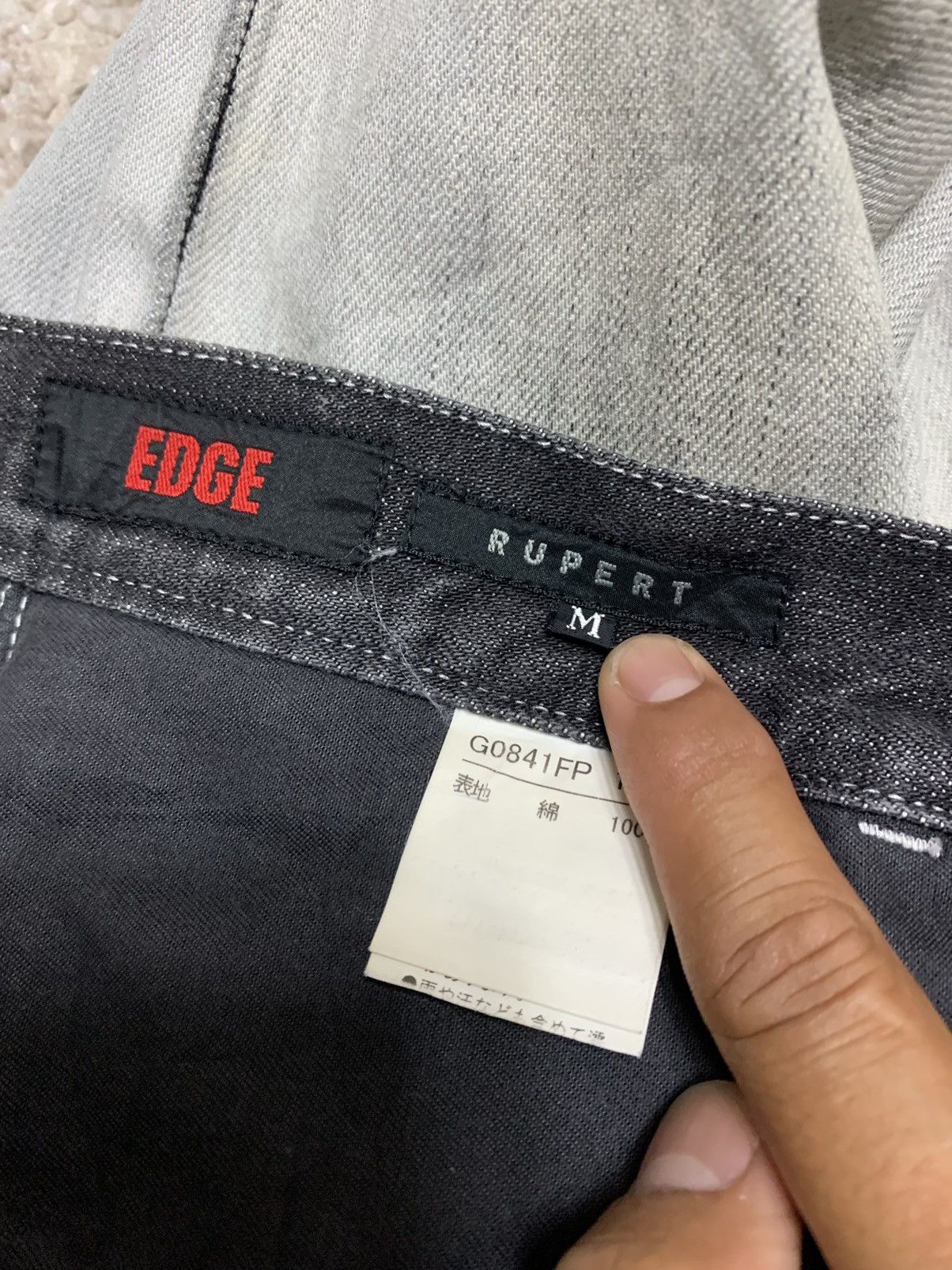 Designer × Japanese Brand EDGE RUPERT BOOT CUT JAPANESE BRANDS JEANS DENIM Size US 32 / EU 48 - 3 Thumbnail