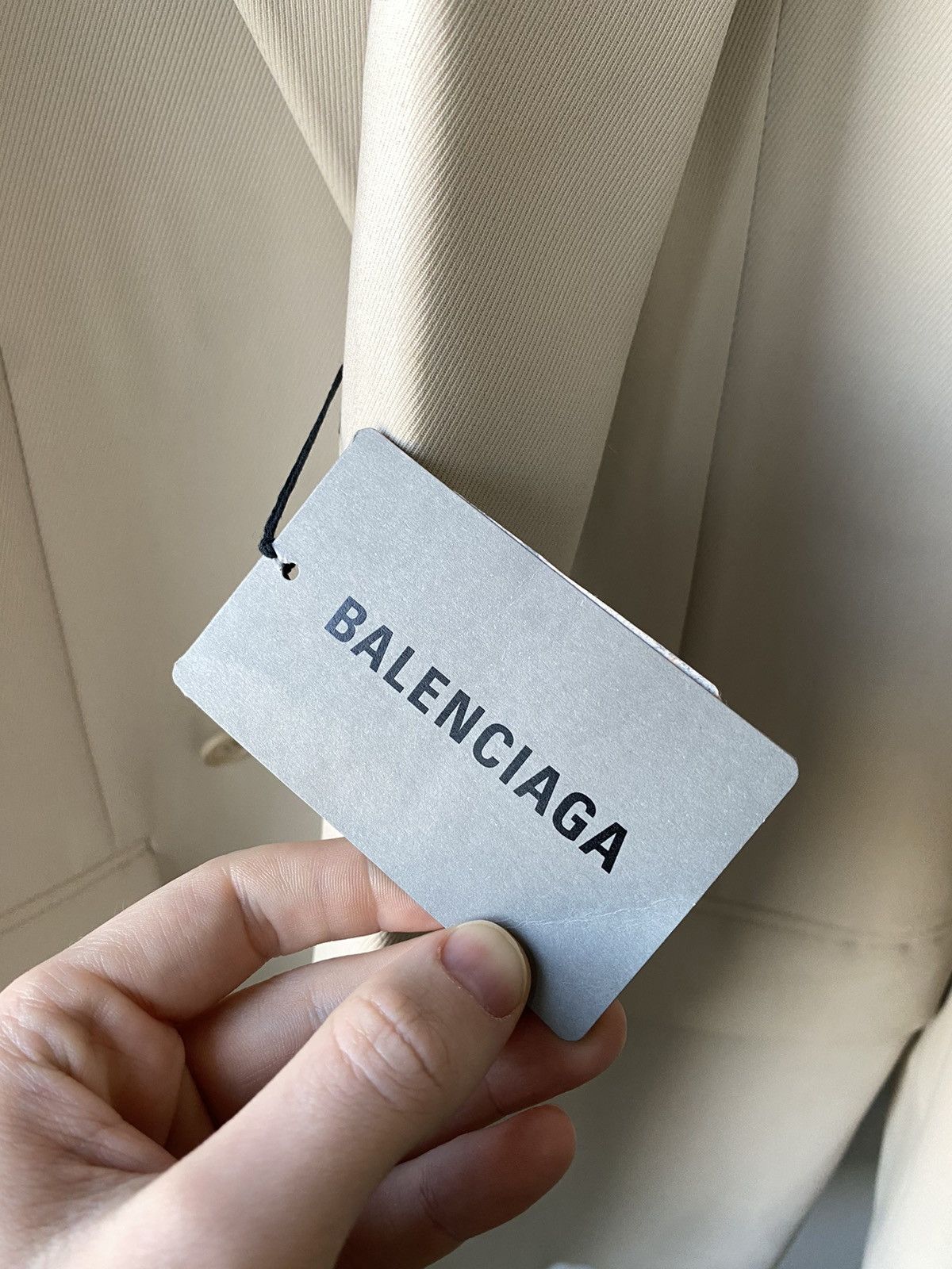 Balenciaga Balenciaga SS19 80s Shoulder Suit Size 44R - 4 Thumbnail