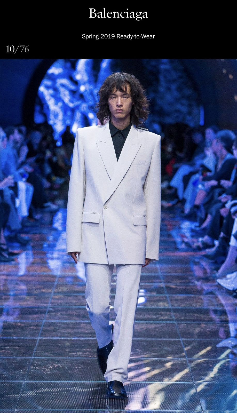 Balenciaga Balenciaga SS19 80s Shoulder Suit | Grailed Balenciaga Balenciaga SS19 80s Shoulder Suit | Grailed