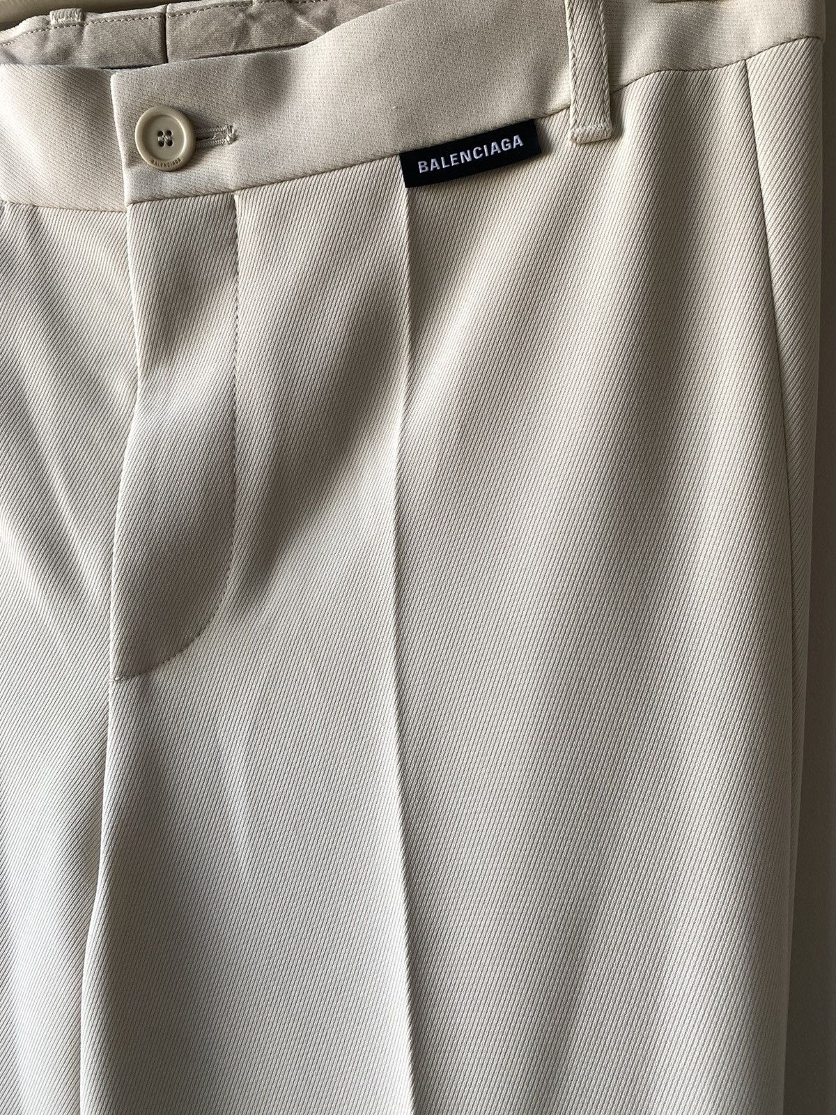 Balenciaga Balenciaga SS19 80s Shoulder Suit Size 44R - 10 Thumbnail