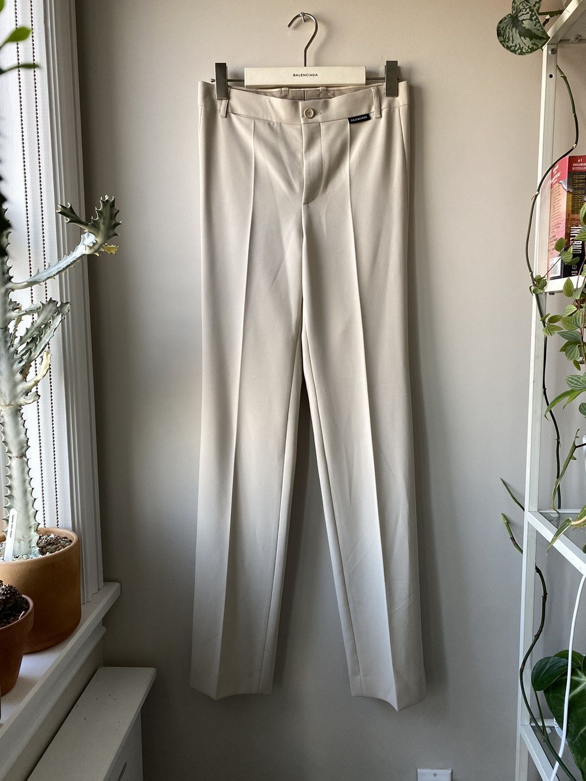 Balenciaga Balenciaga SS19 80s Shoulder Suit Size 44R - 9 Thumbnail