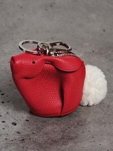 Loewe Loewe Raspberry Rabbit Coin KeyChain Size ONE SIZE - 3 Thumbnail