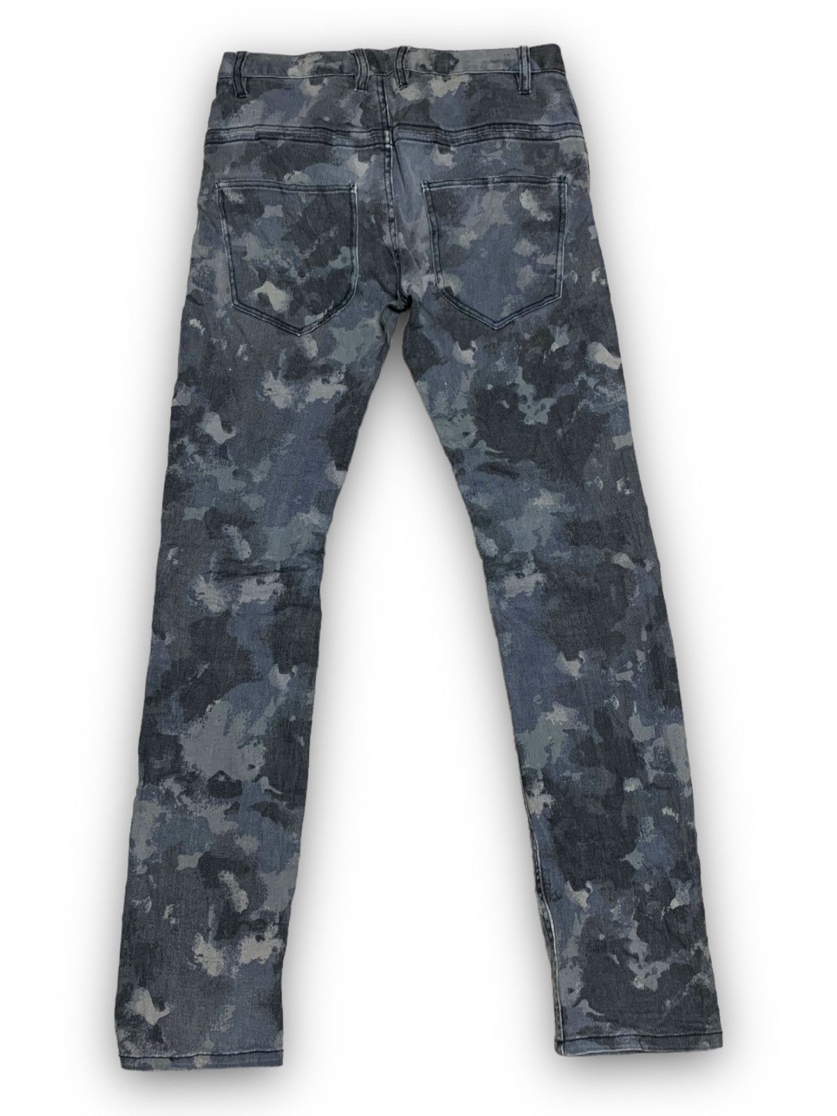 image of Hare Acid Wash Jeans Denim in Dark Camo, Men's (Size 30)