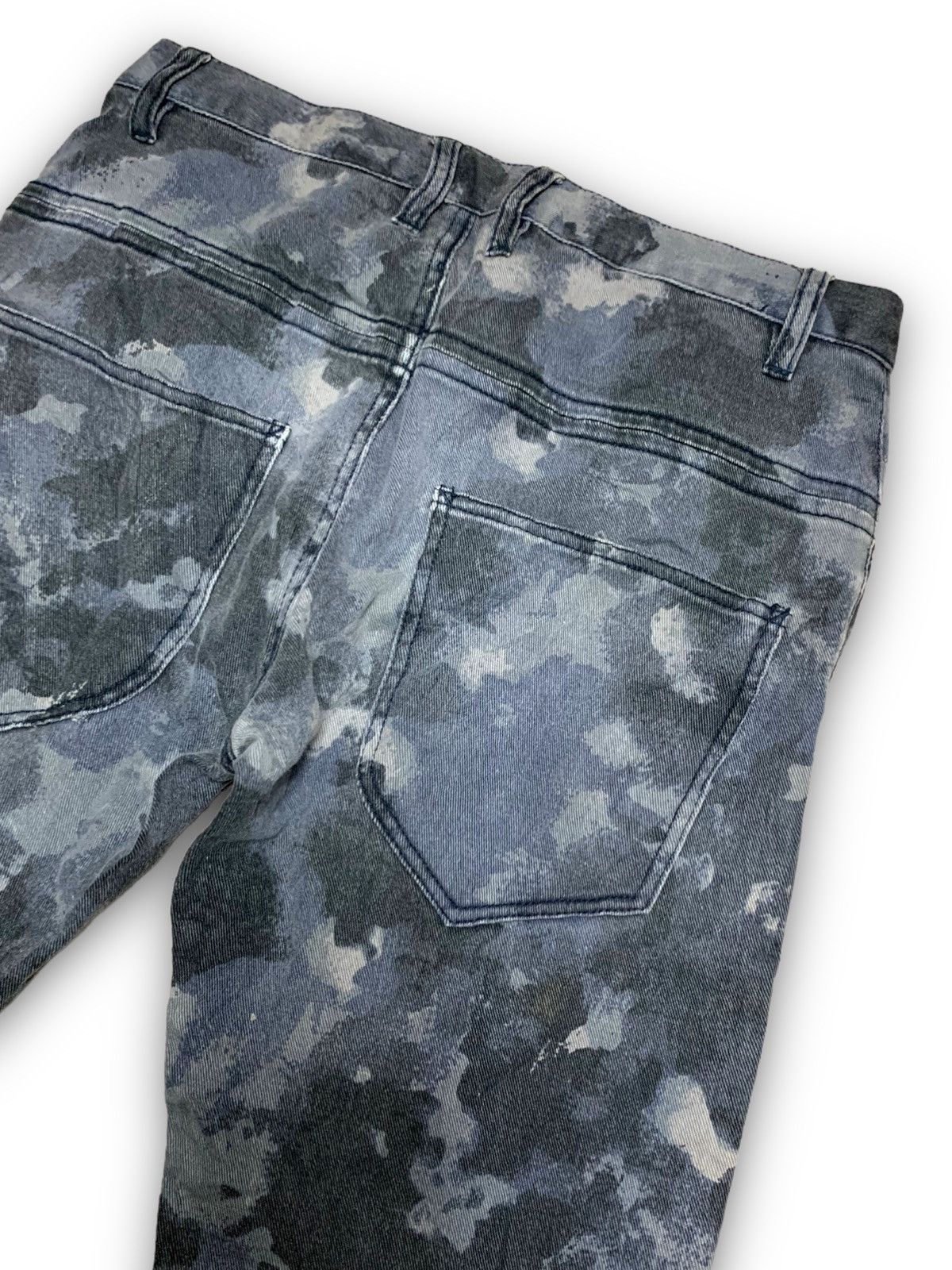 Designer × HARE × Japanese Brand HARE ACID WASH JAPANESE BRAND JEANS DENIM Size US 30 / EU 46 - 4 Thumbnail