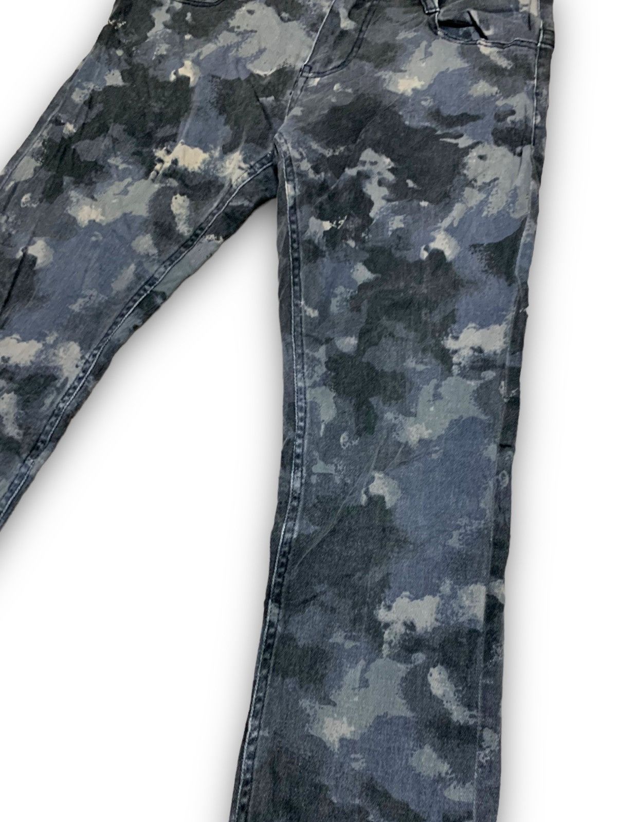Designer × HARE × Japanese Brand HARE ACID WASH JAPANESE BRAND JEANS DENIM Size US 30 / EU 46 - 5 Thumbnail