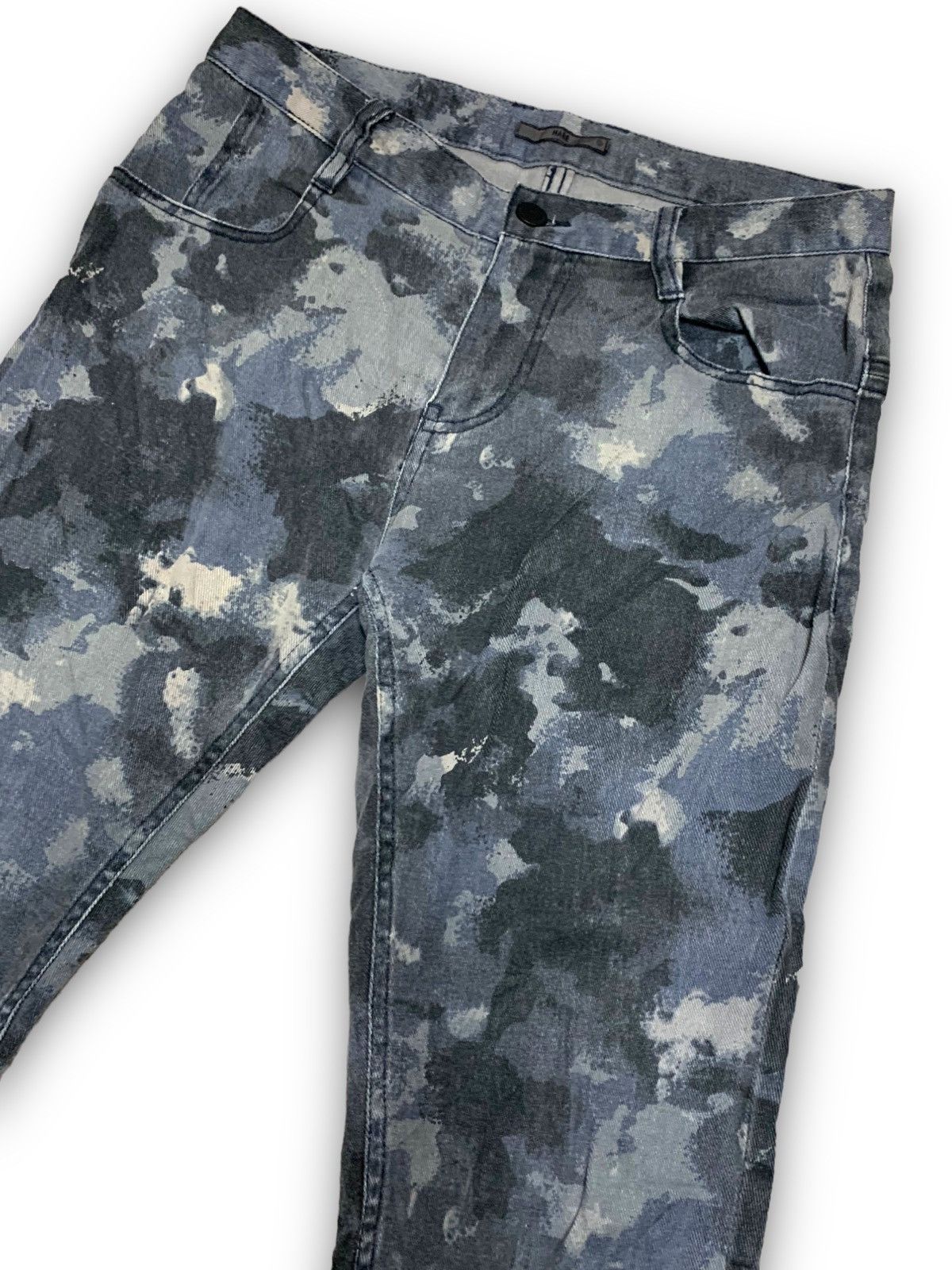 Designer × HARE × Japanese Brand HARE ACID WASH JAPANESE BRAND JEANS DENIM Size US 30 / EU 46 - 8 Thumbnail