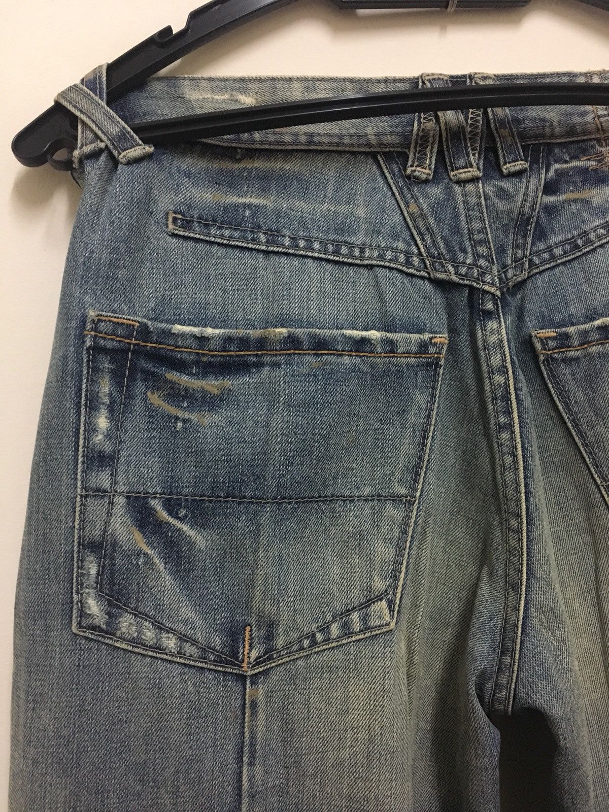 Marithe + Francois Girbaud Marithe Francois Girbaud Denim Jean Design Size US 32 / EU 48 - 9 Thumbnail