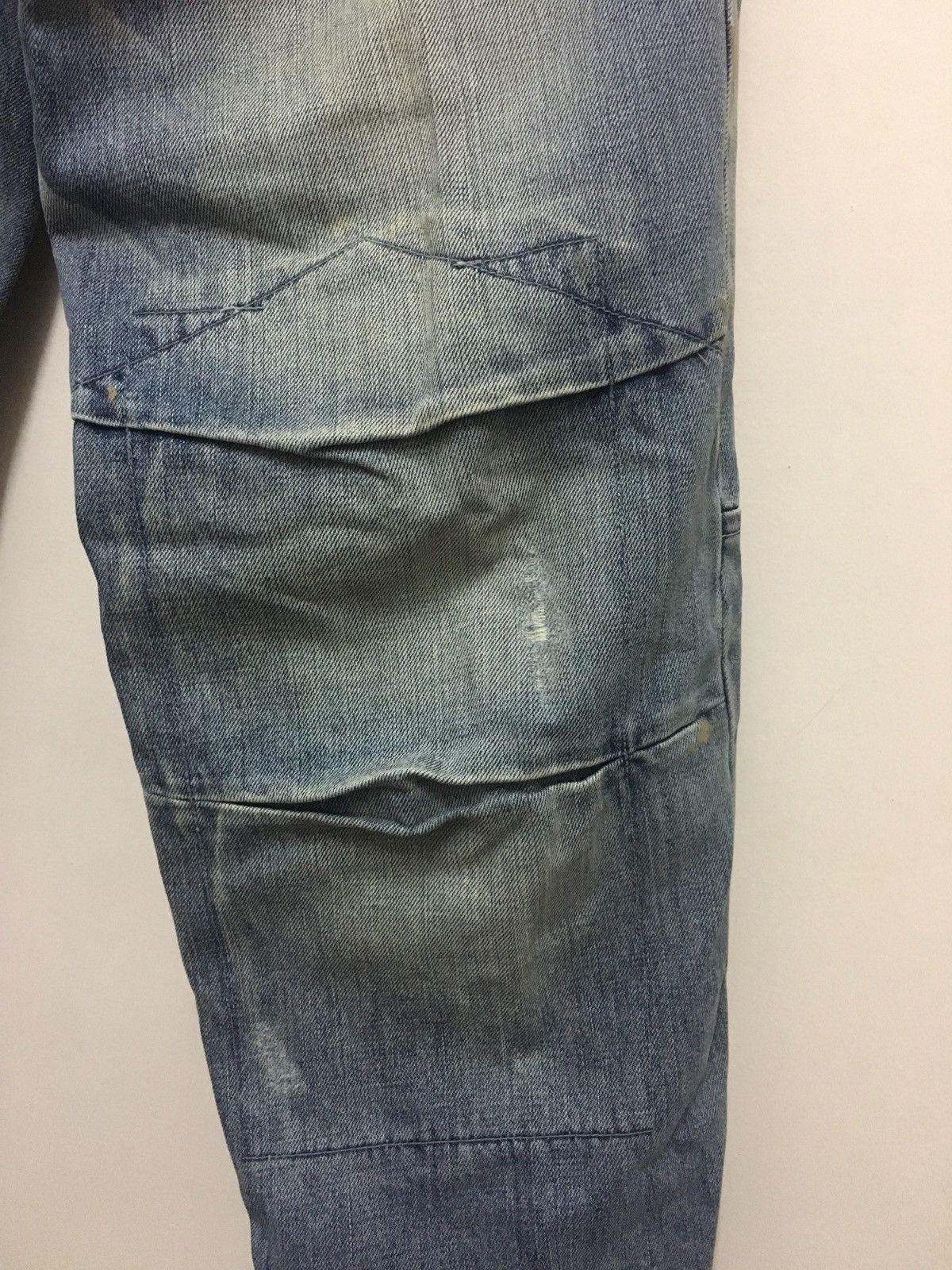 Marithe + Francois Girbaud Marithe Francois Girbaud Denim Jean Design Size US 32 / EU 48 - 3 Thumbnail