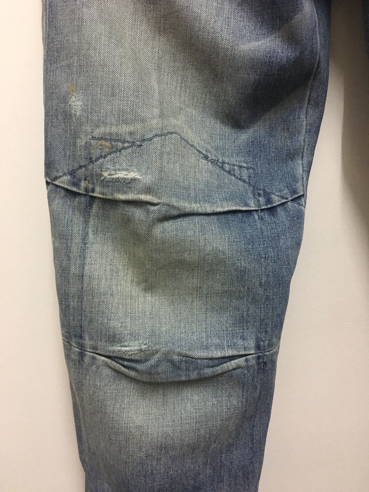 Marithe + Francois Girbaud Marithe Francois Girbaud Denim Jean Design Size US 32 / EU 48 - 4 Thumbnail
