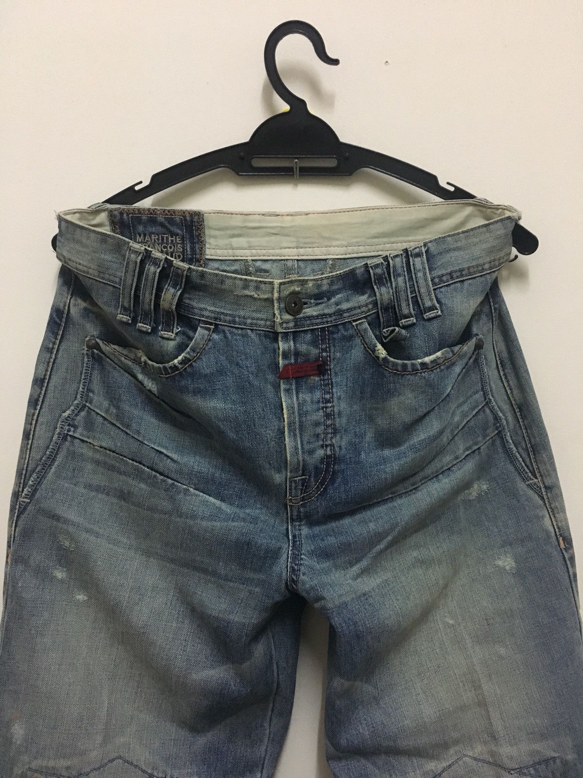 Marithe + Francois Girbaud Marithe Francois Girbaud Denim Jean Design Size US 32 / EU 48 - 5 Thumbnail