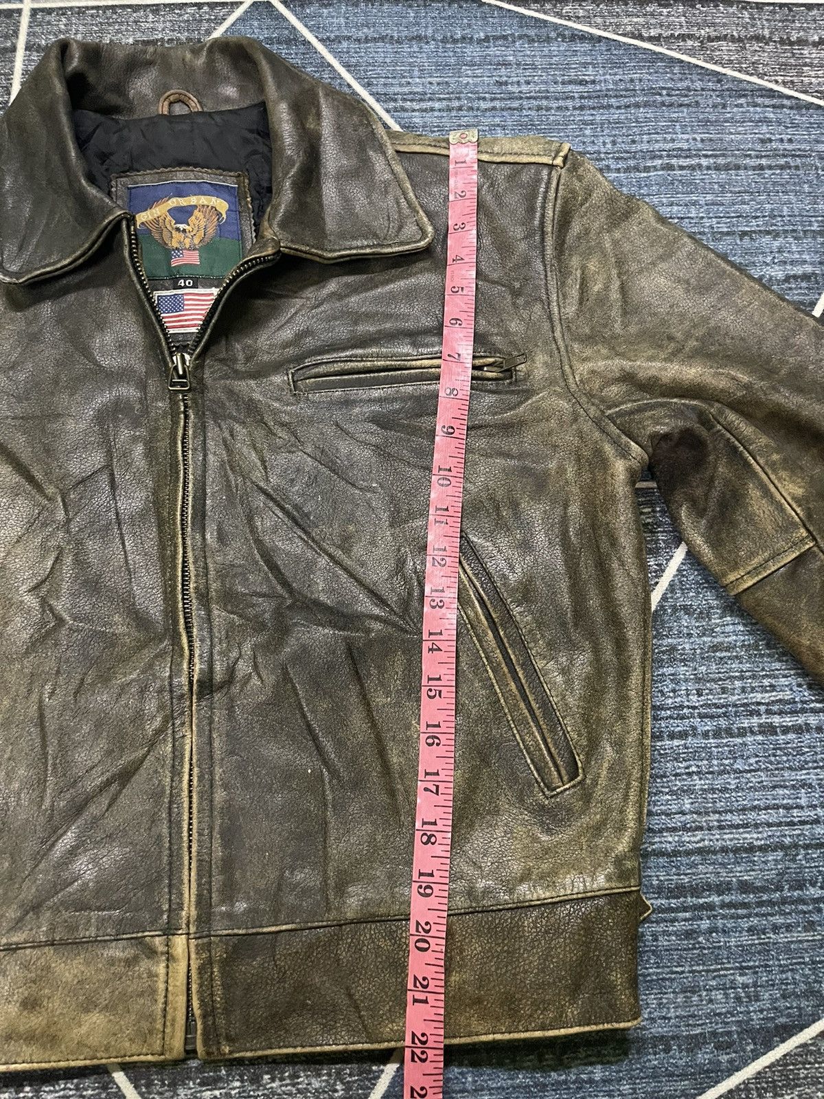 Genuine Leather VINTAGE GIN UR BAN GENUINE LEATHER JACKET Size US M / EU 48-50 / 2 - 14 Thumbnail
