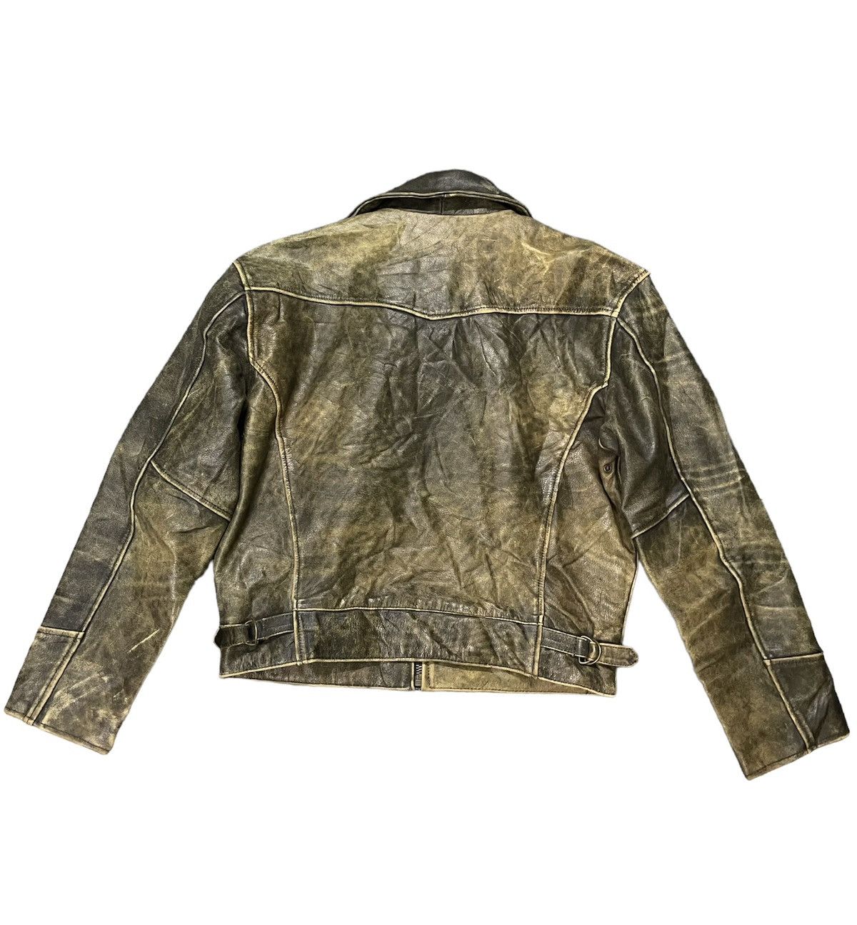 Genuine Leather VINTAGE GIN UR BAN GENUINE LEATHER JACKET Size US M / EU 48-50 / 2 - 2 Thumbnail