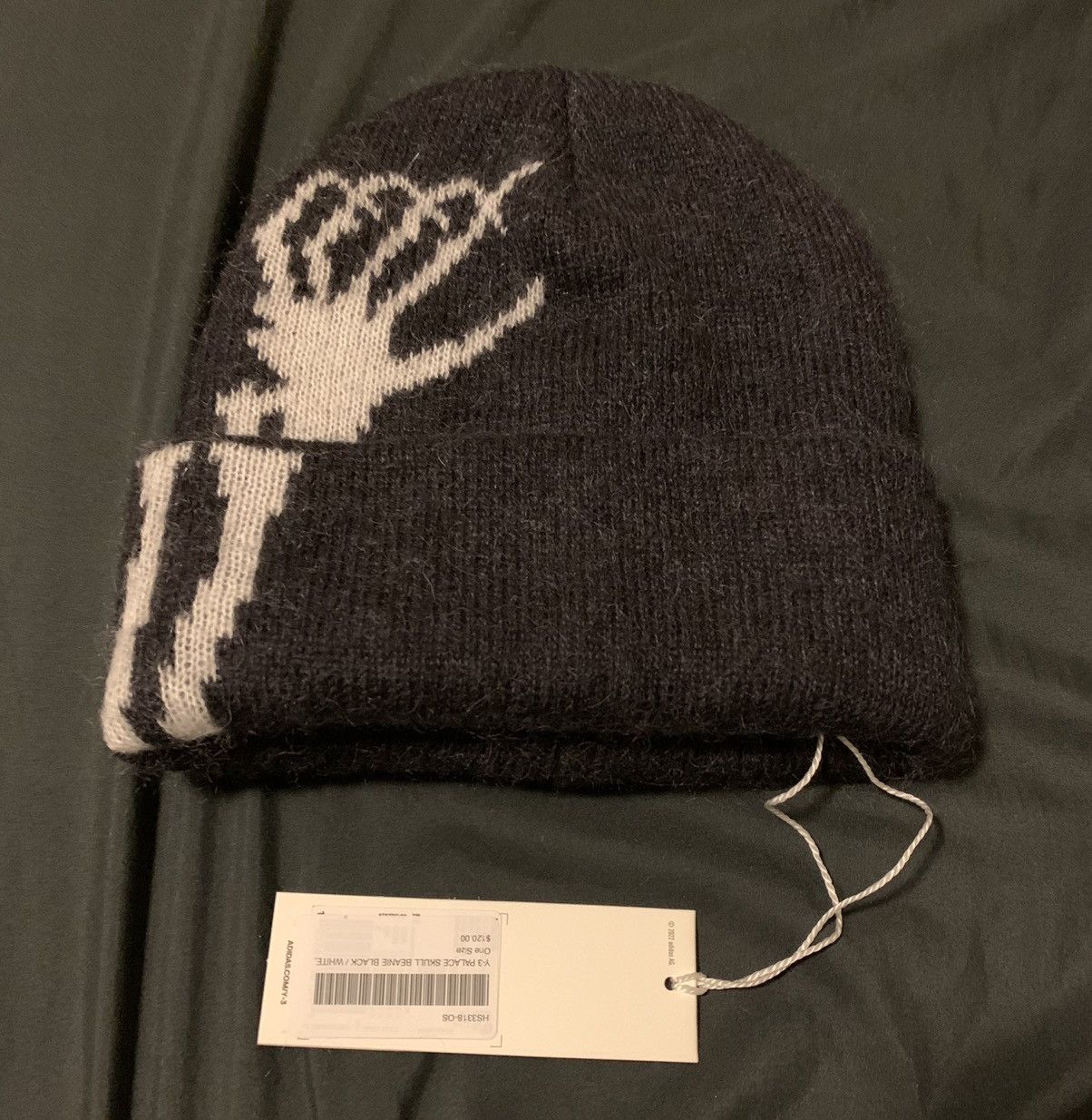 Adidas Y-3 Palace Skull Beanie | Grailed